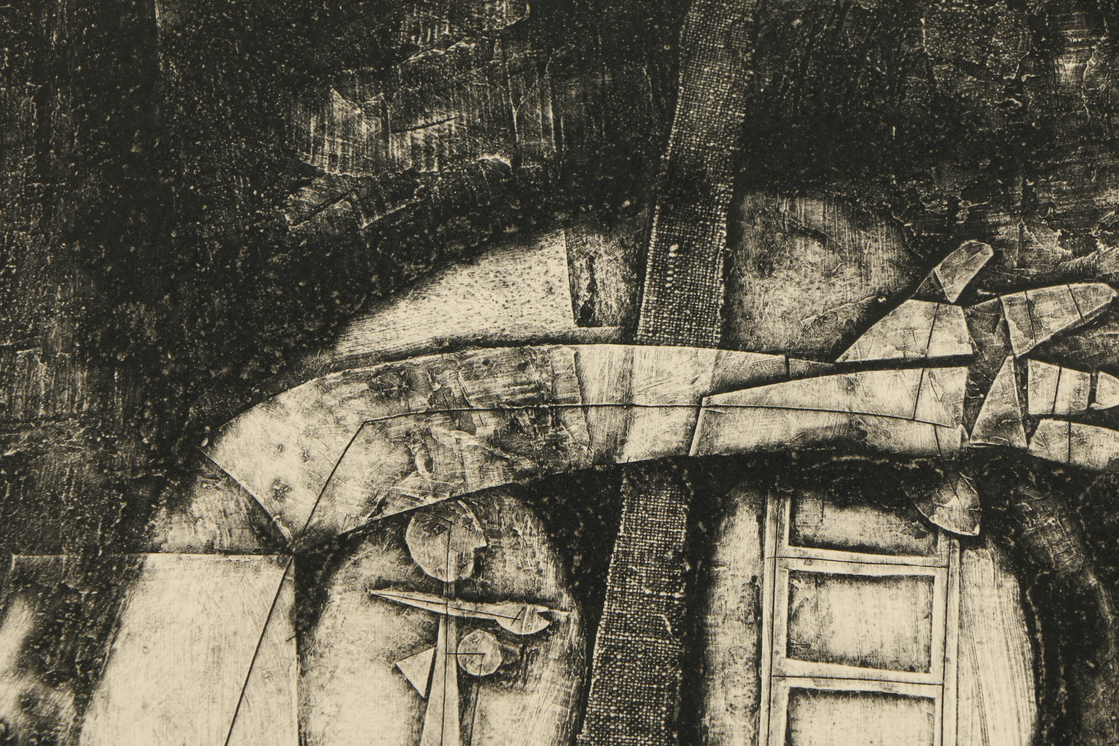 William Ashby McCloy Intaglio "Ladder IV"