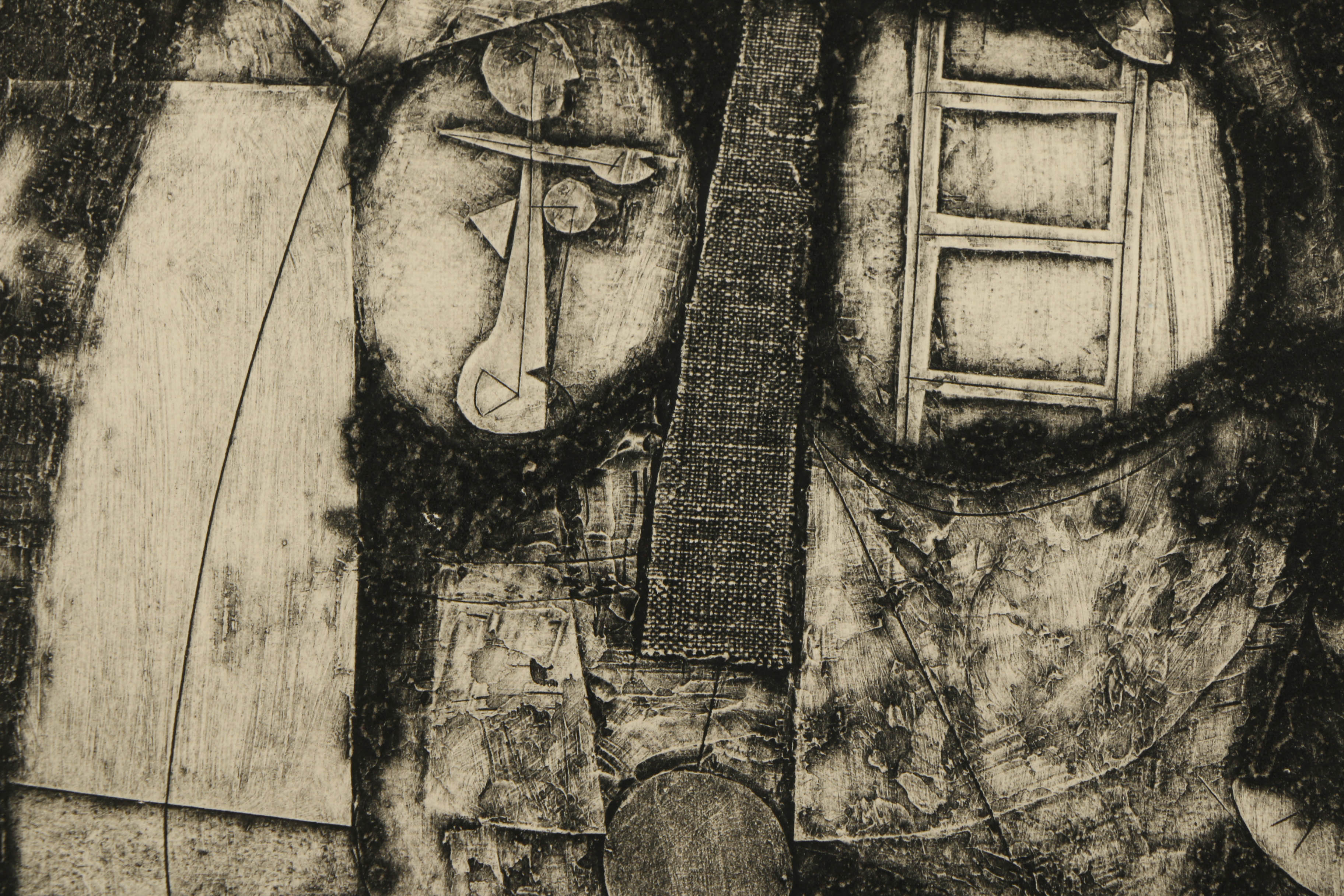 William Ashby McCloy Intaglio "Ladder IV"