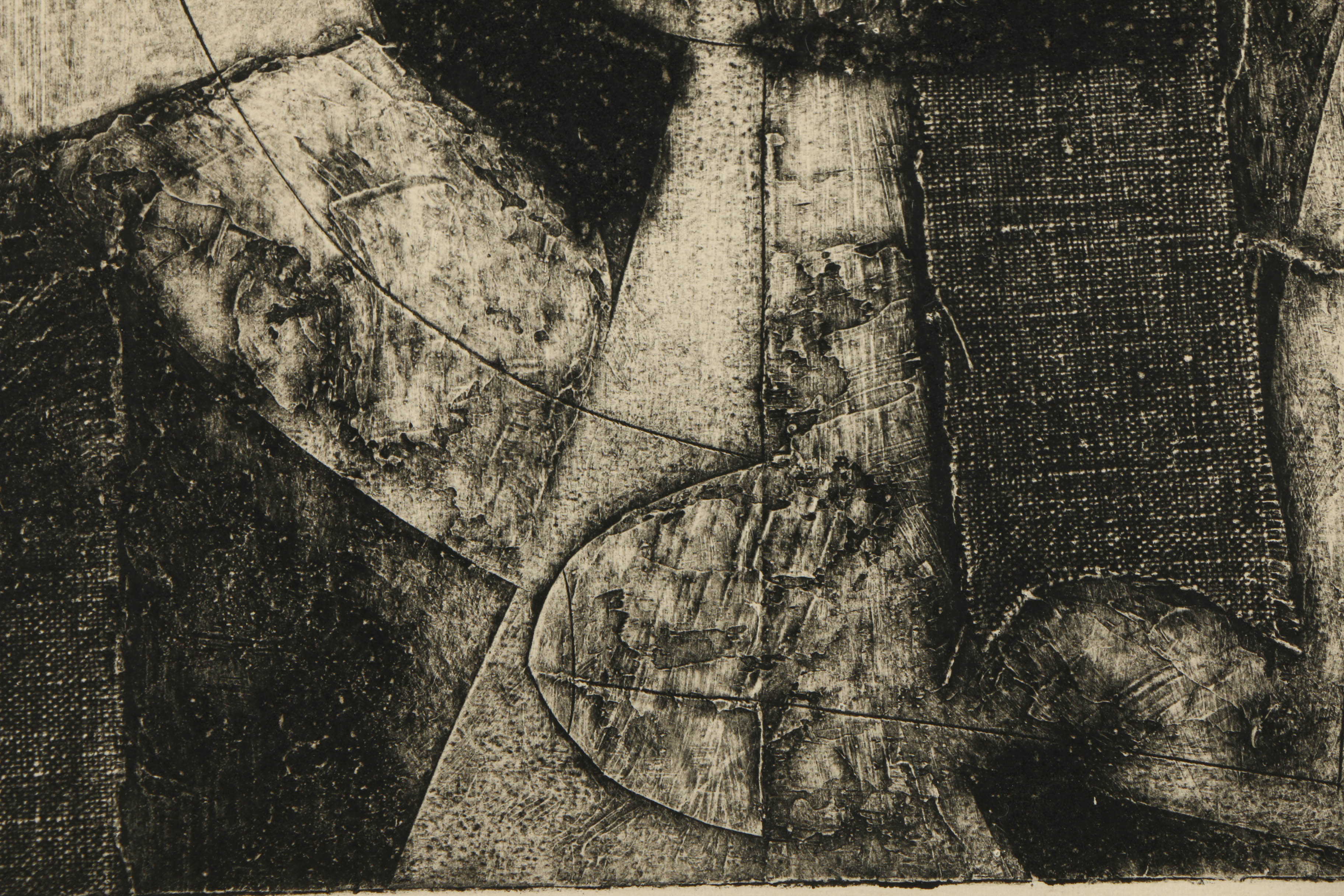 William Ashby McCloy Intaglio "Ladder IV"