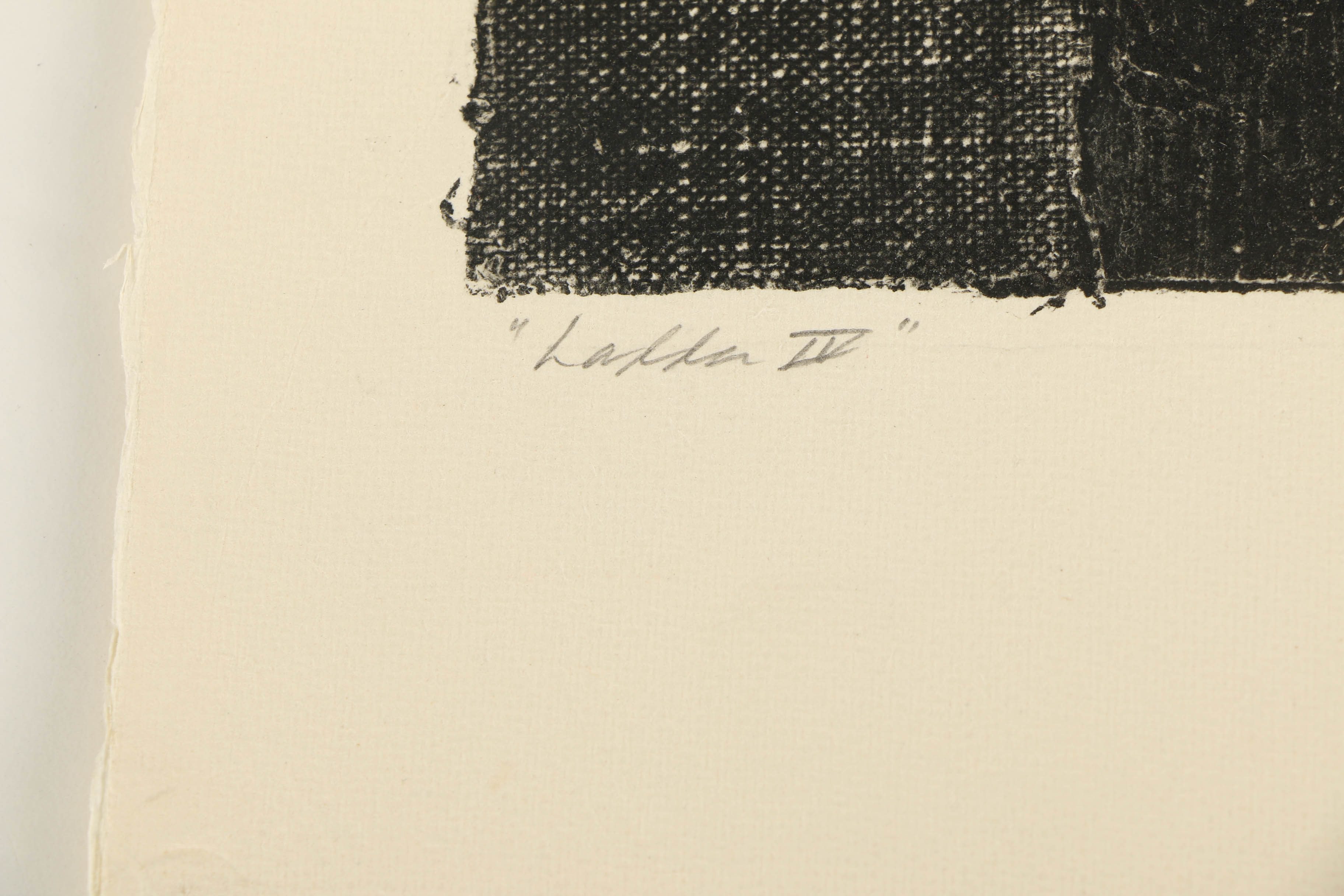 William Ashby McCloy Intaglio "Ladder IV"