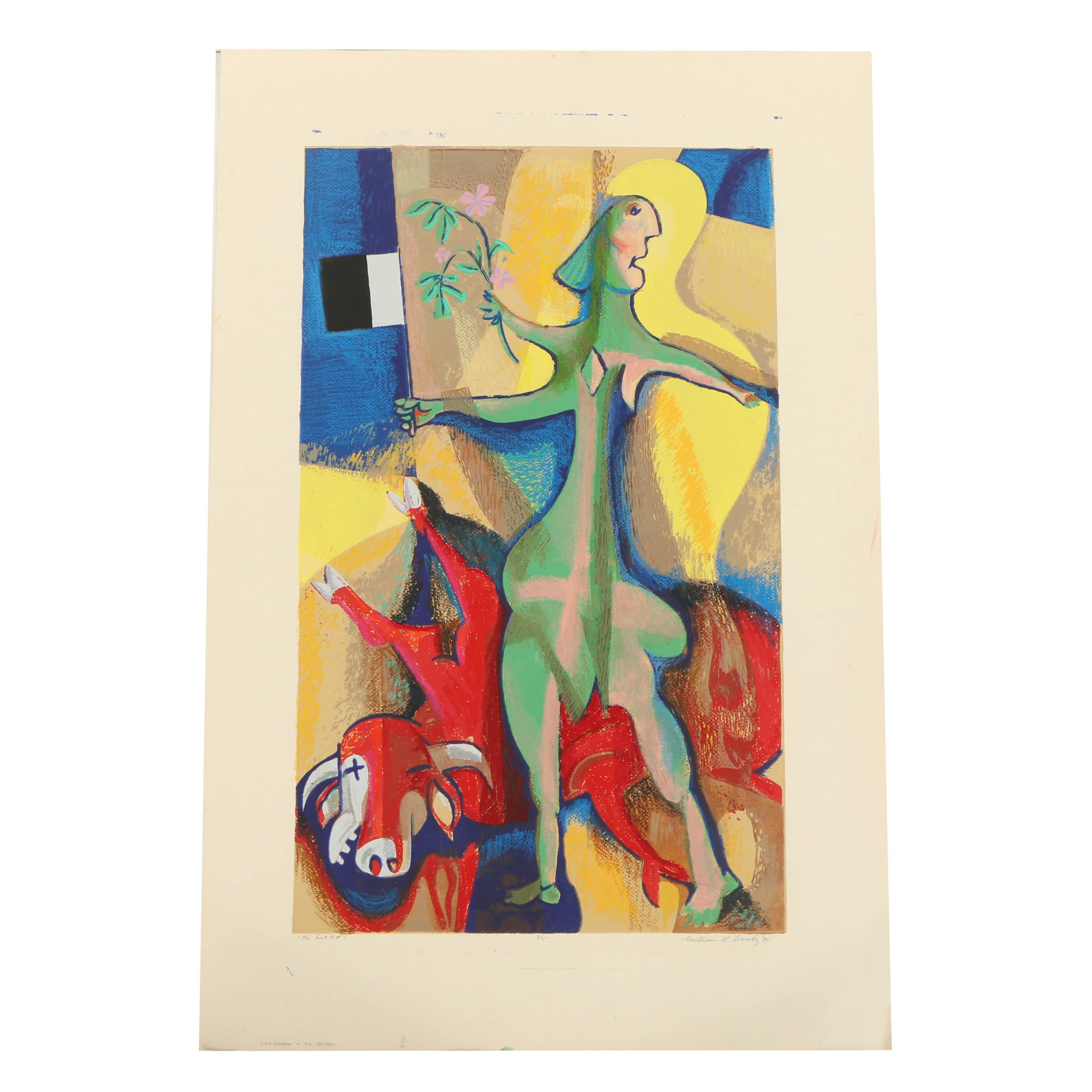 William Ashby McCloy Mixed Media "The Last Act"