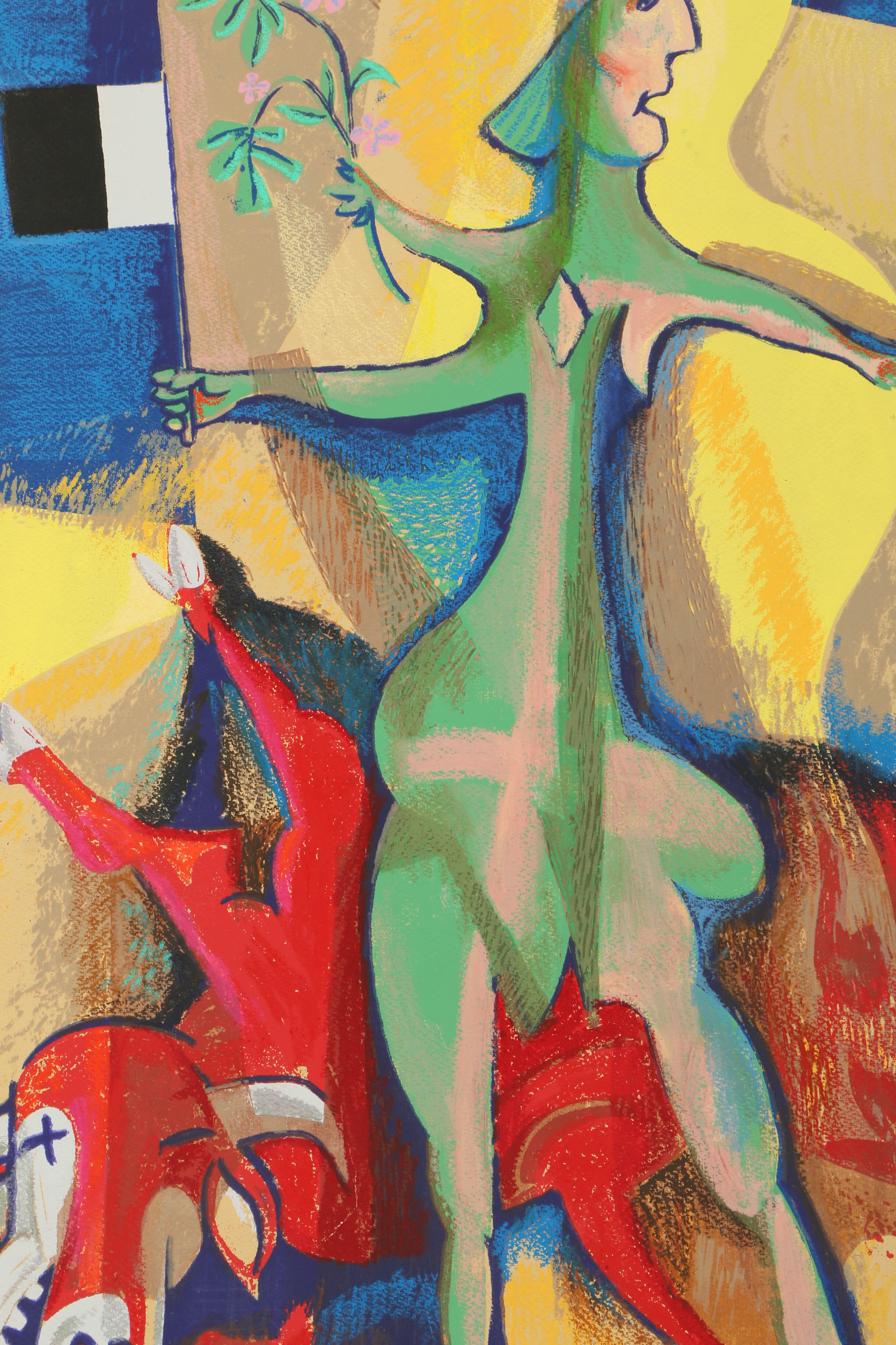 William Ashby McCloy Mixed Media "The Last Act"