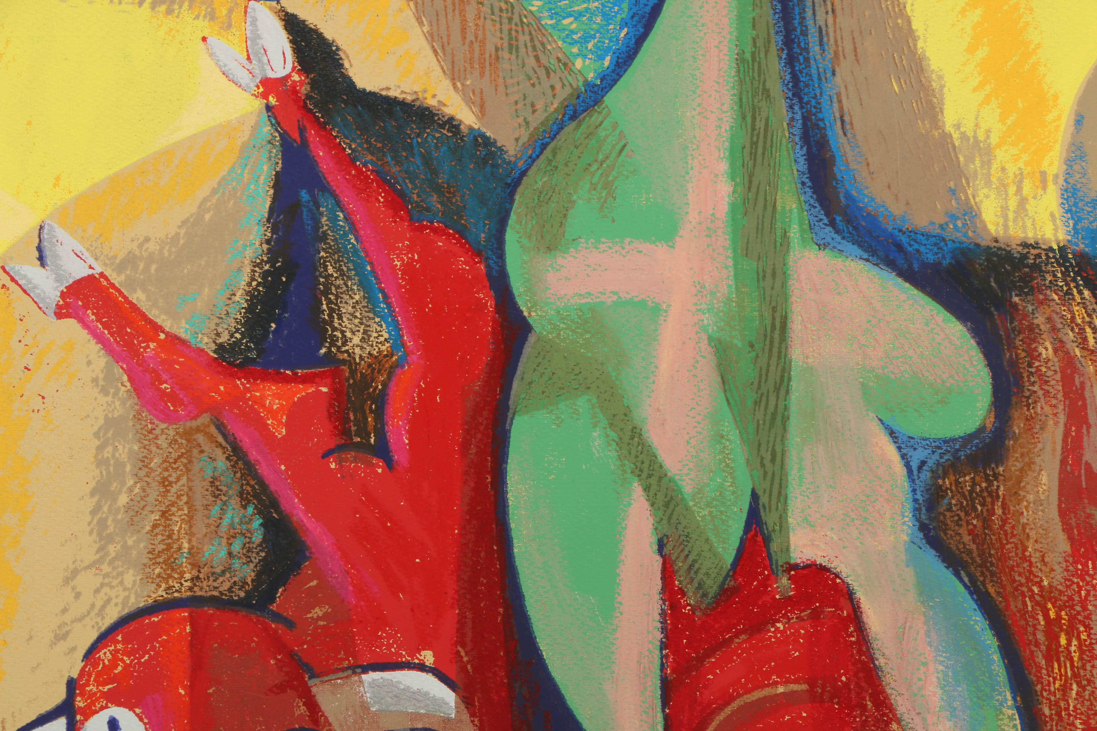 William Ashby McCloy Mixed Media "The Last Act"