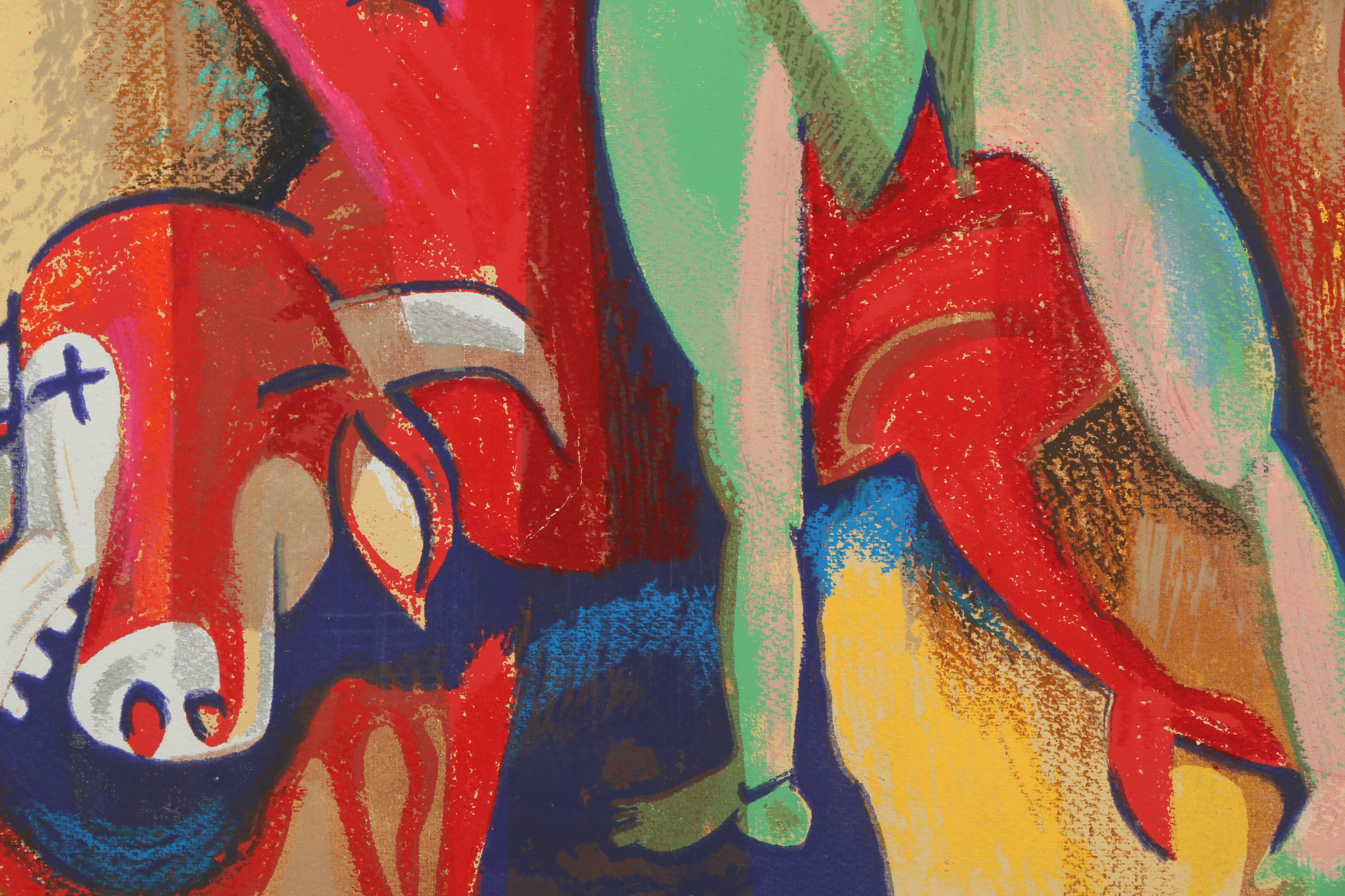 William Ashby McCloy Mixed Media "The Last Act"