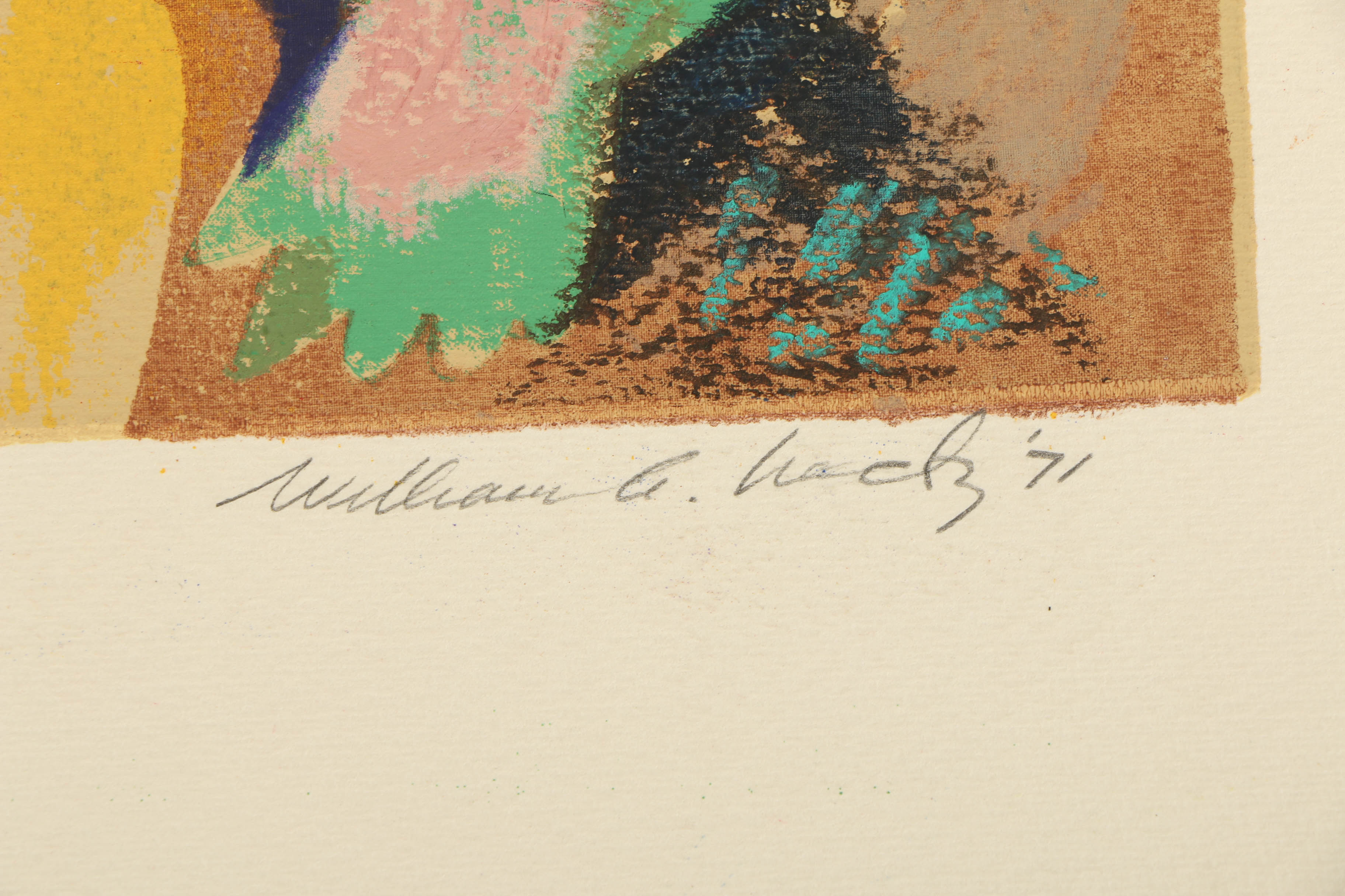 William Ashby McCloy Mixed Media "The Last Act"