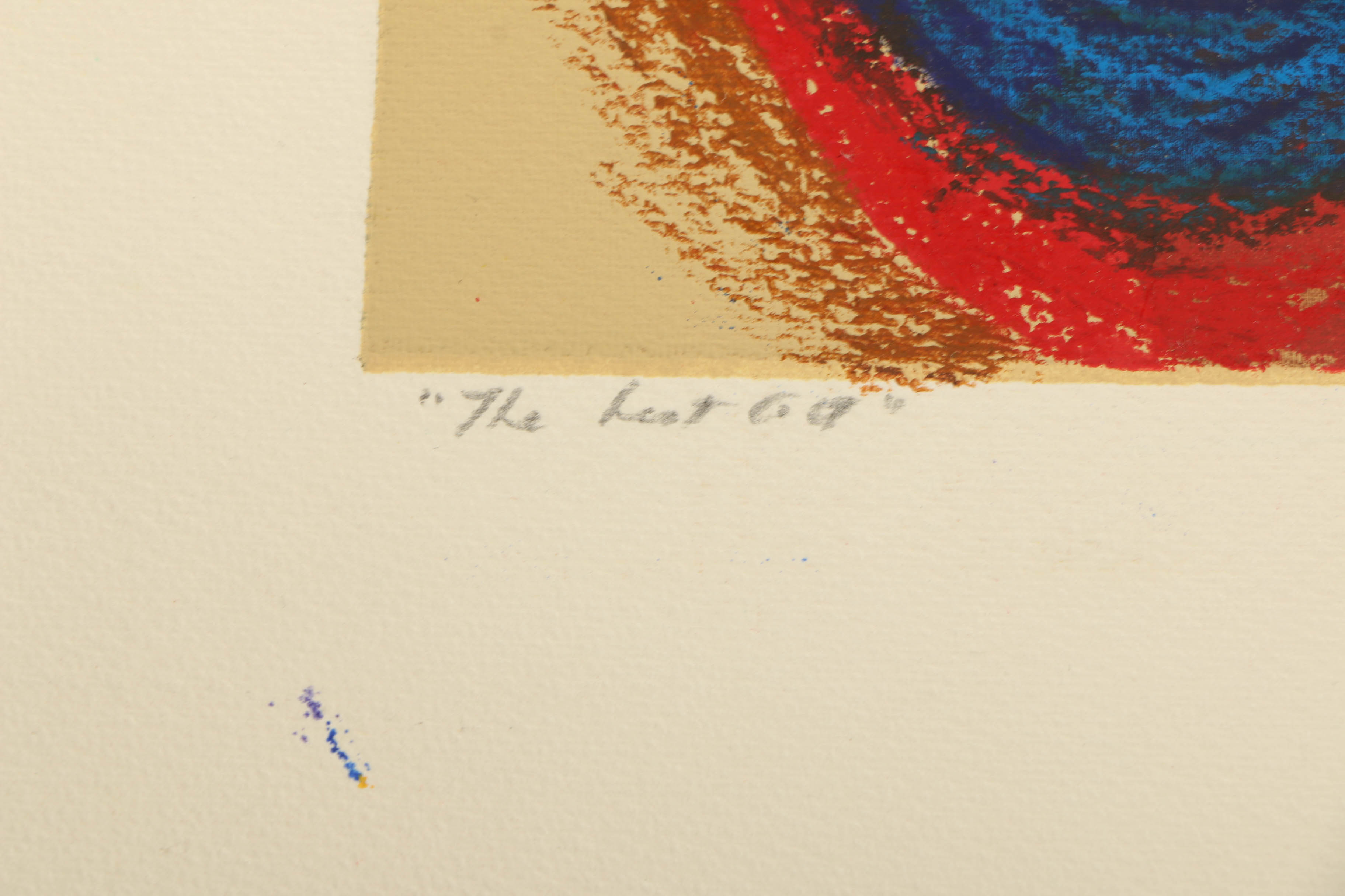 William Ashby McCloy Mixed Media "The Last Act"