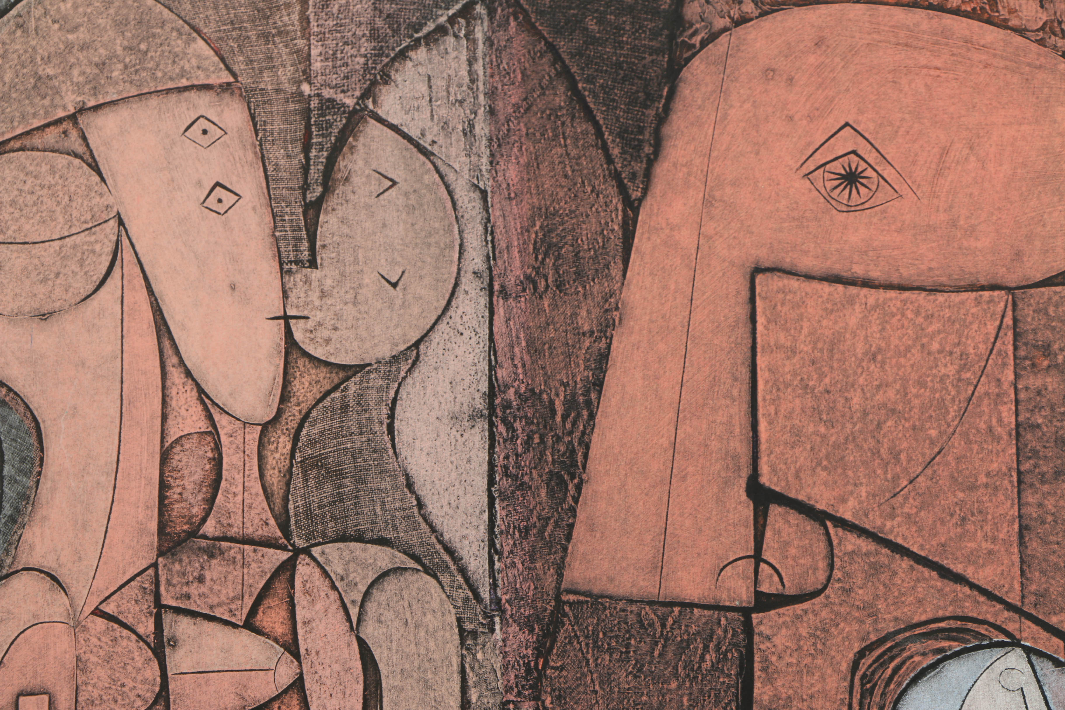 William Ashby McCloy Intaglio "Ladder VII Judgement"