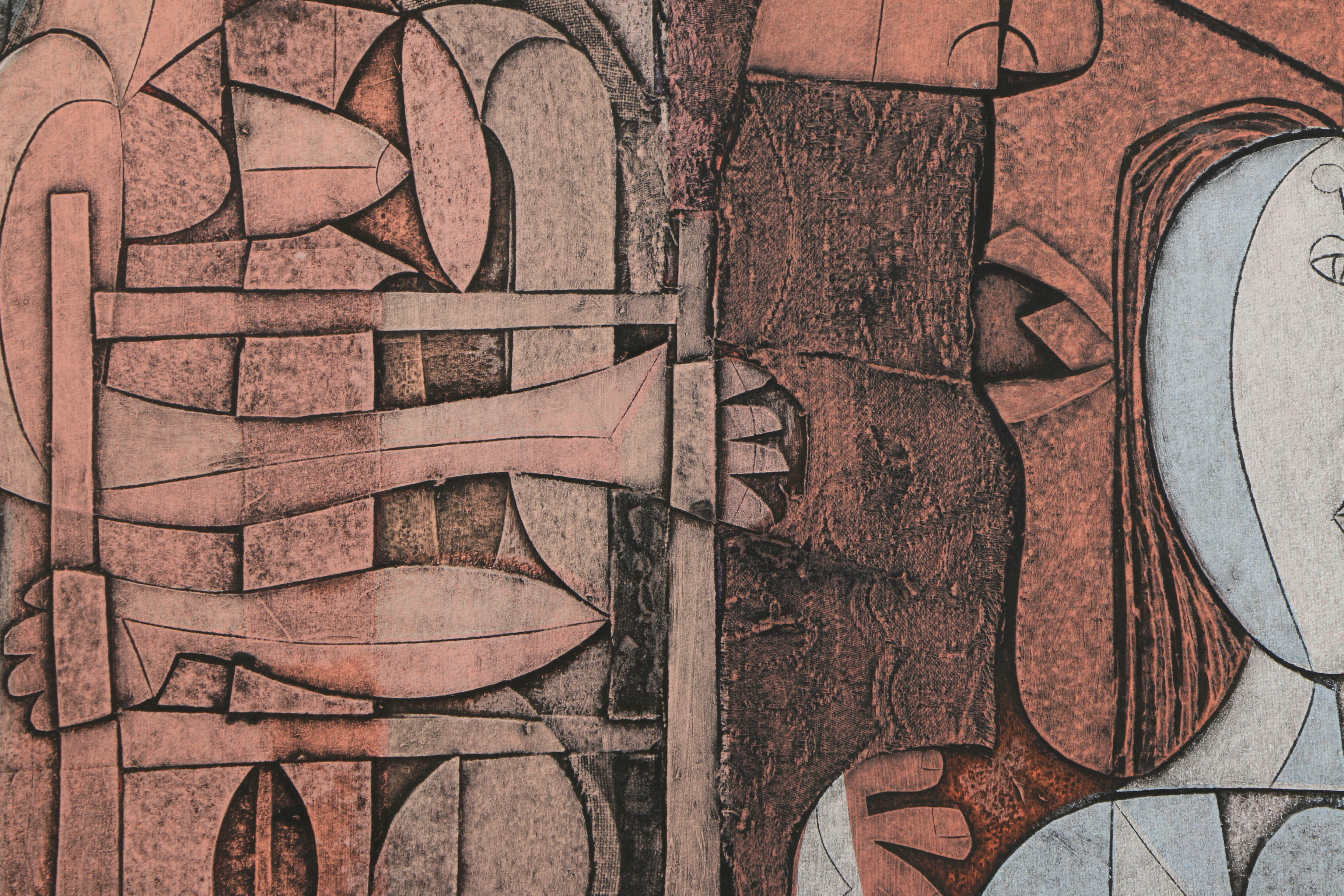 William Ashby McCloy Intaglio "Ladder VII Judgement"