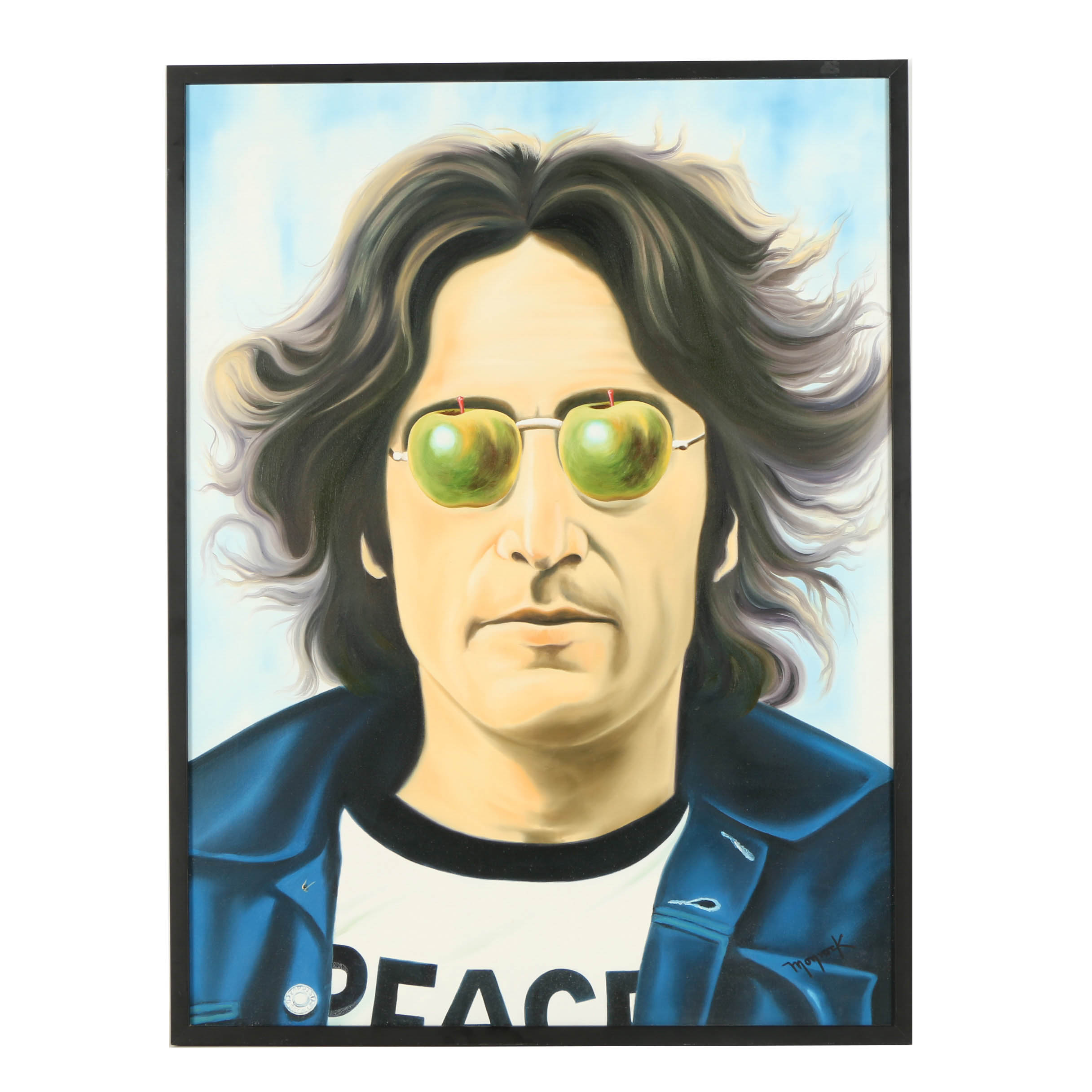 Hector Monroy Oil Painting "John Lennon"