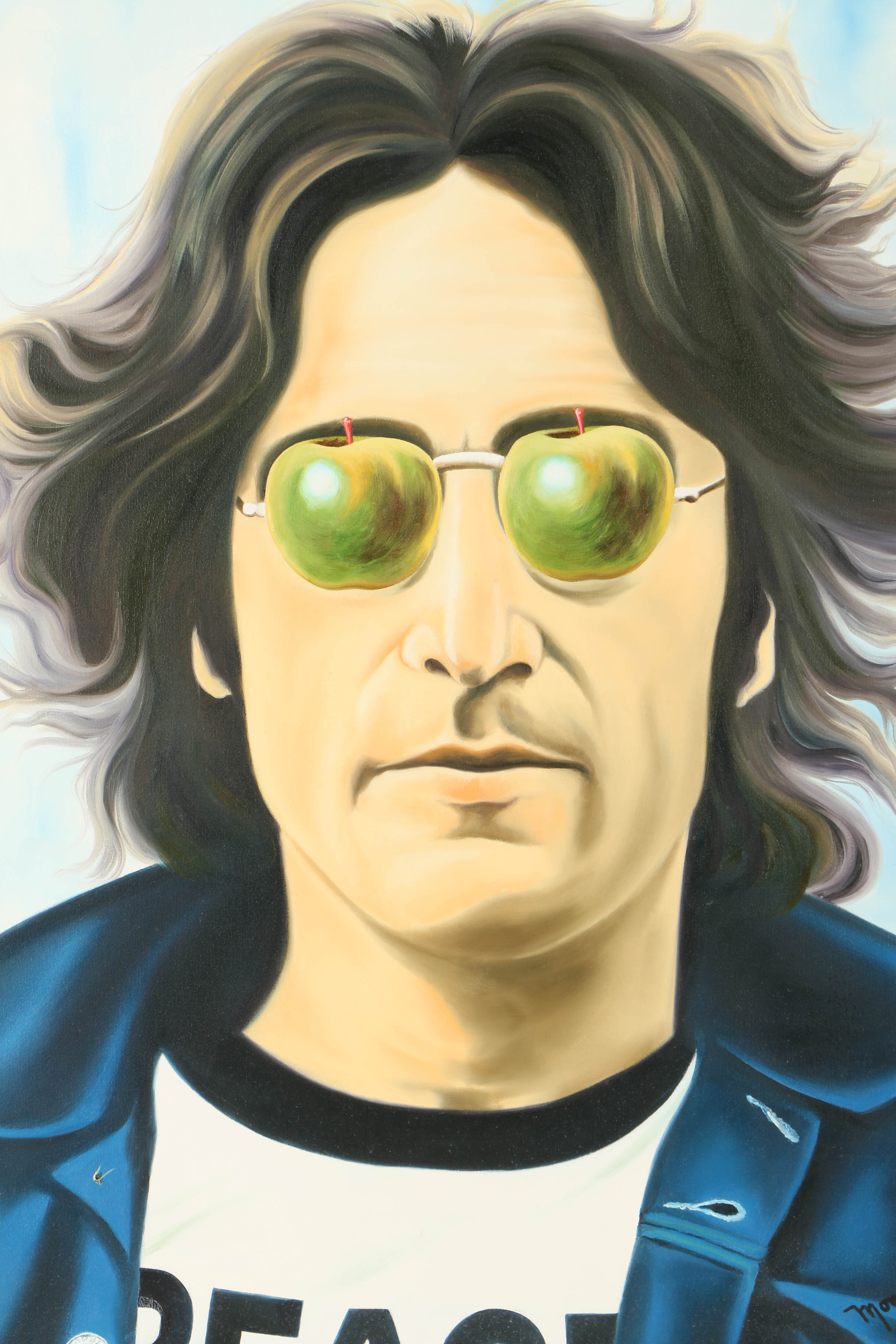 Hector Monroy Oil Painting "John Lennon"