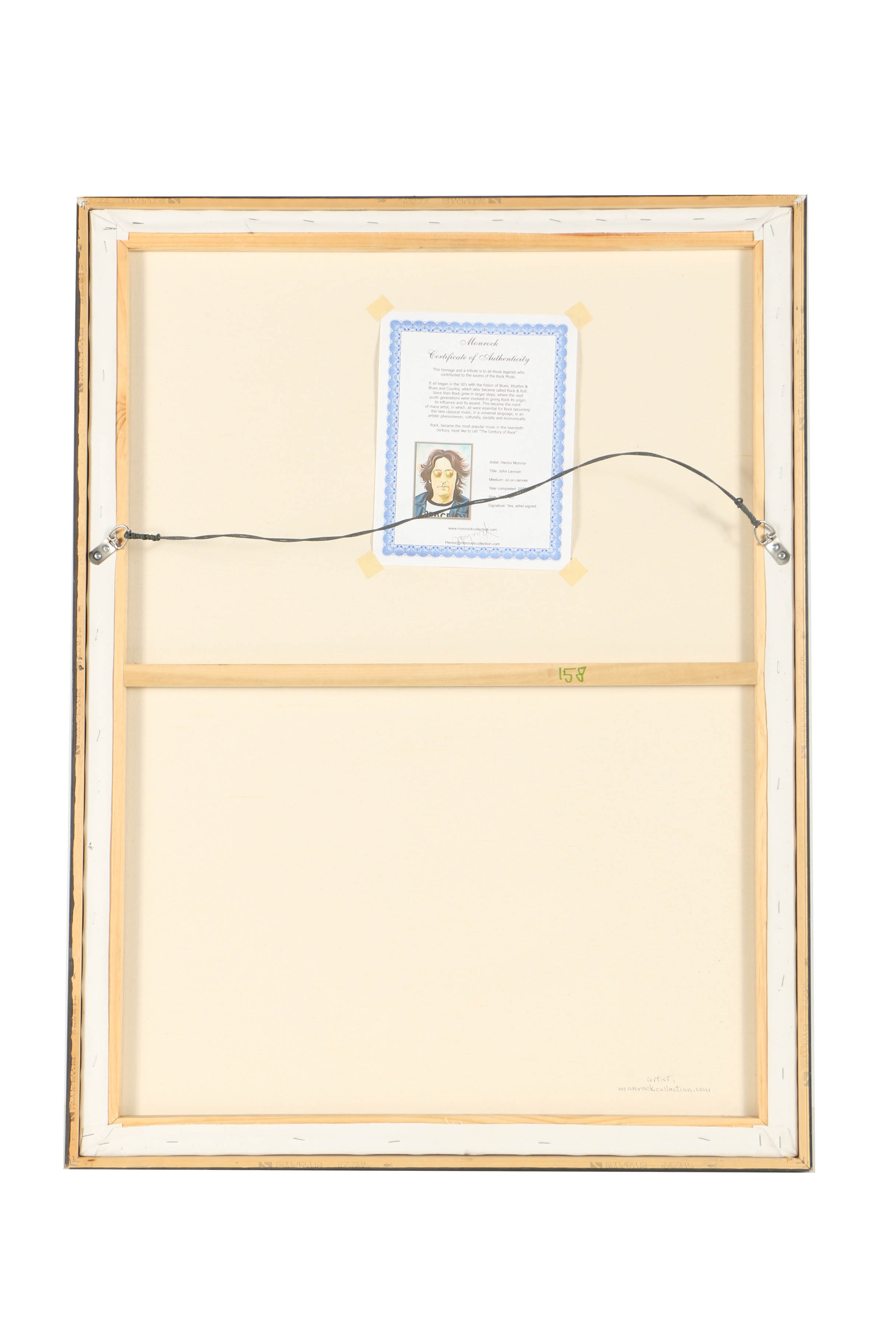 Hector Monroy Oil Painting "John Lennon"