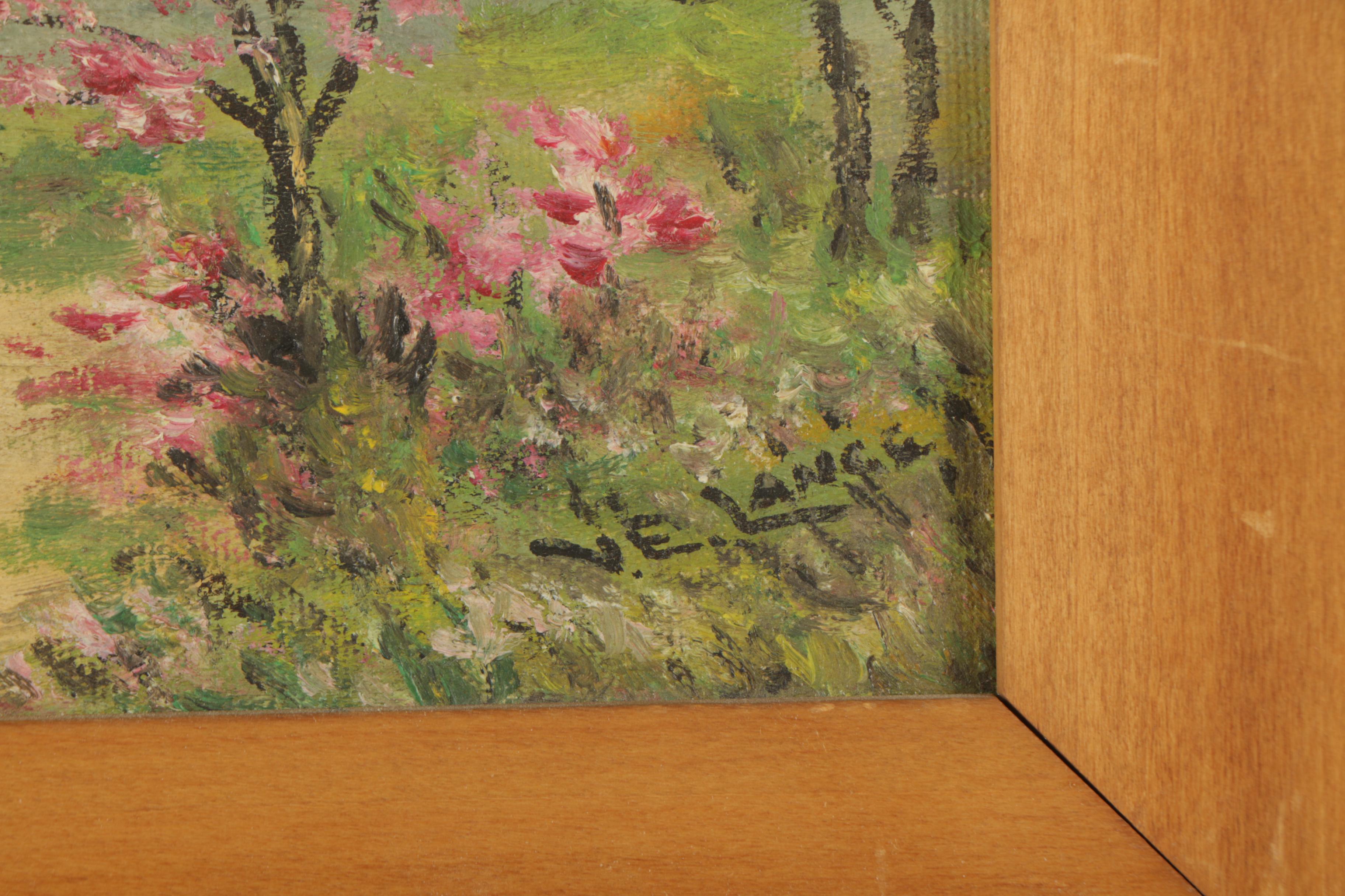 V.E. Lange Oil Paintings