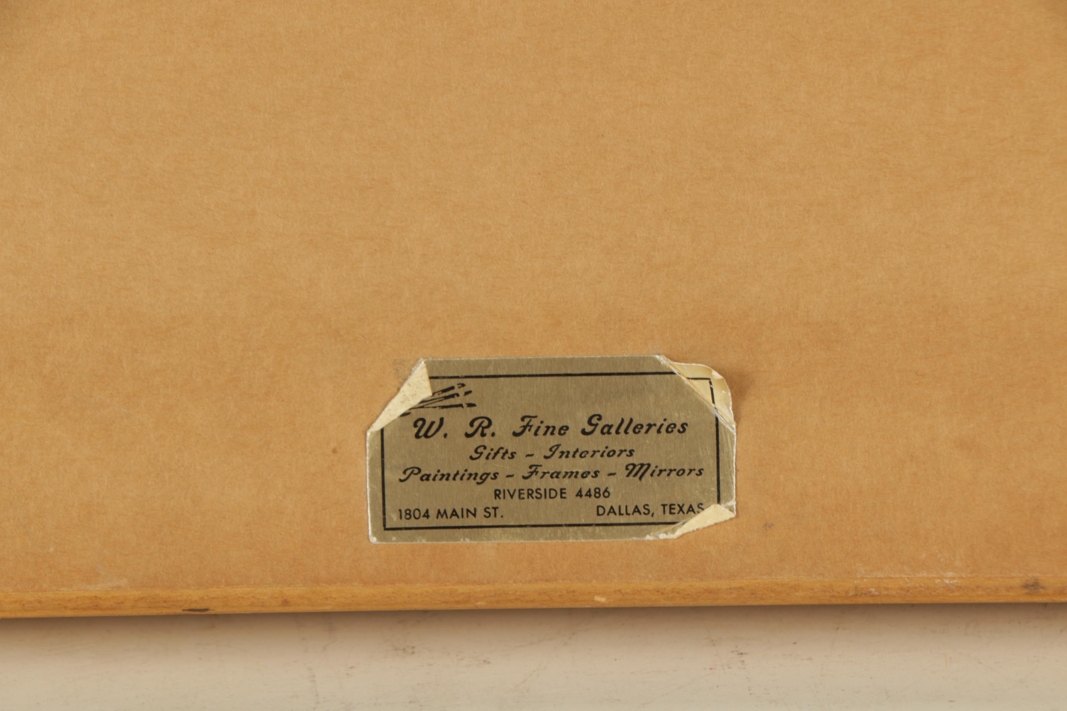 V.E. Lange Oil Paintings