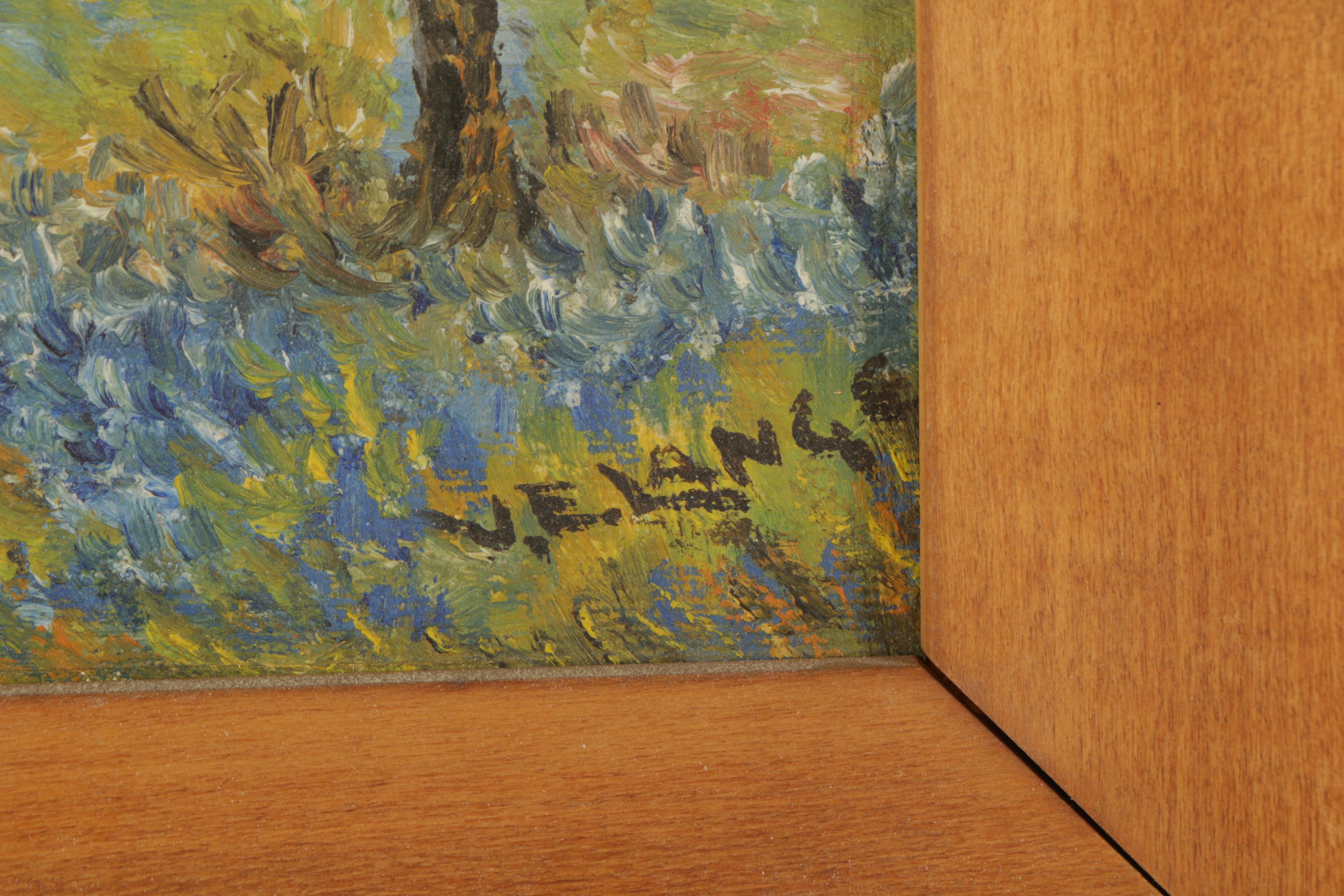 V.E. Lange Oil Paintings