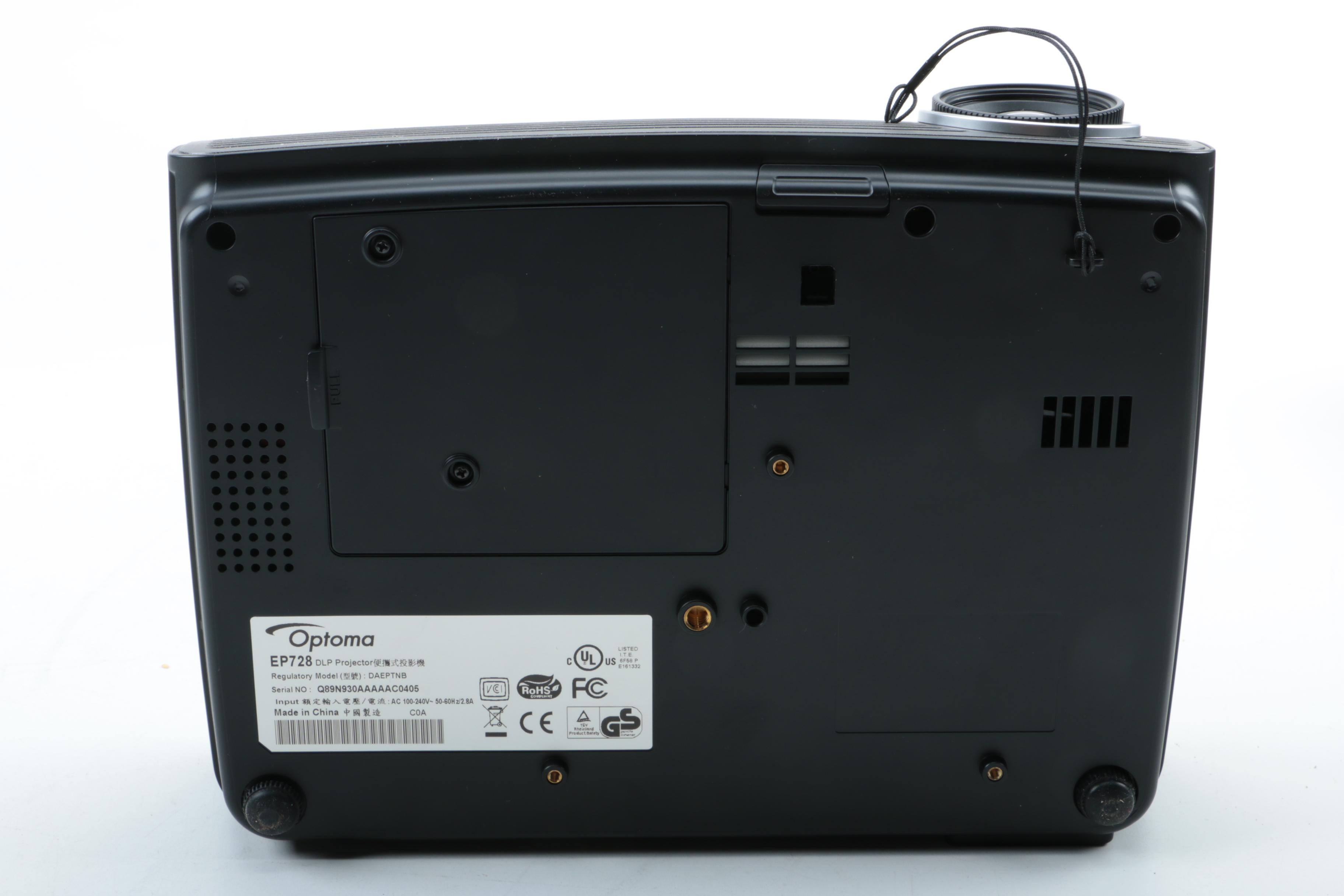 Optoma EP728 Computer Projector with Case