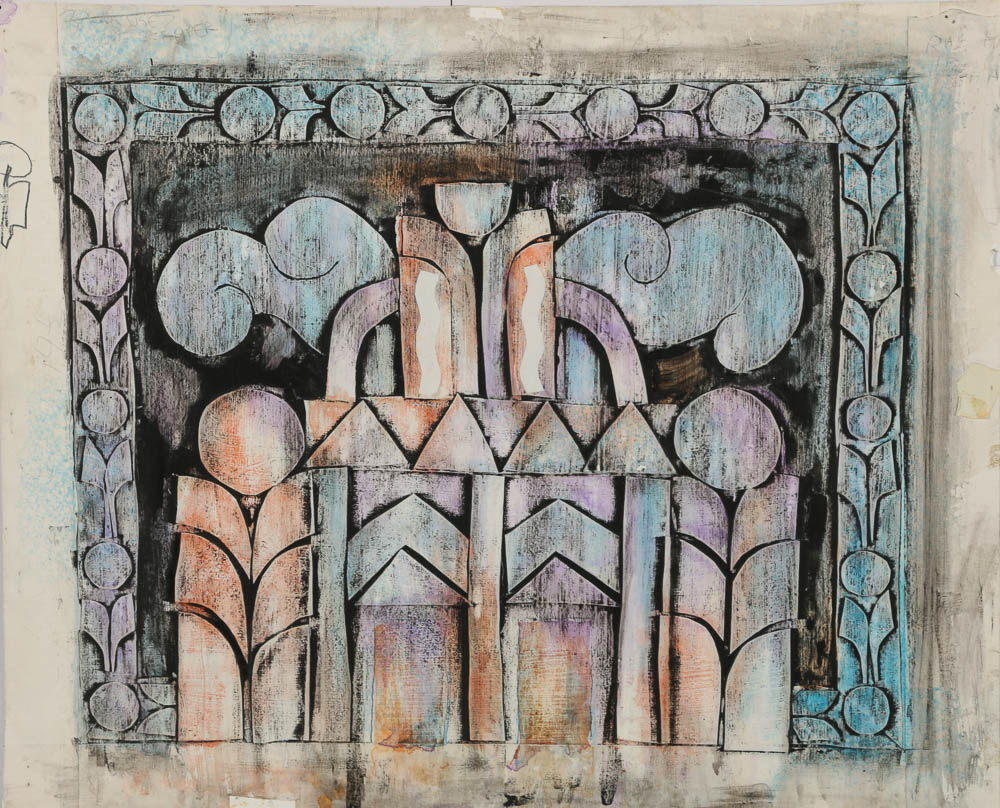 Blair Lent Mixed Media Collage