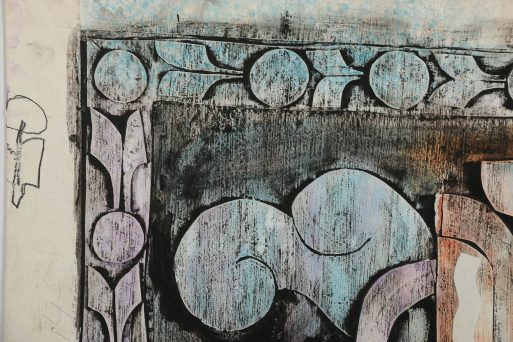 Blair Lent Mixed Media Collage