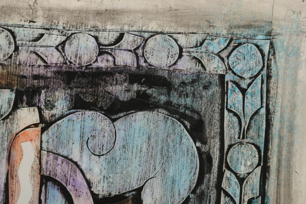 Blair Lent Mixed Media Collage