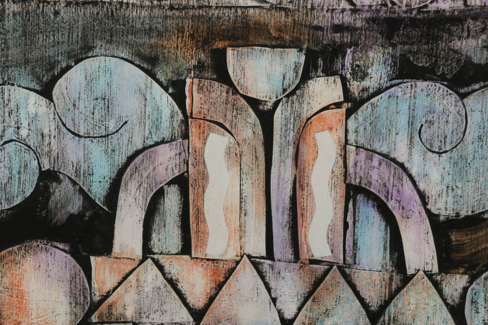 Blair Lent Mixed Media Collage