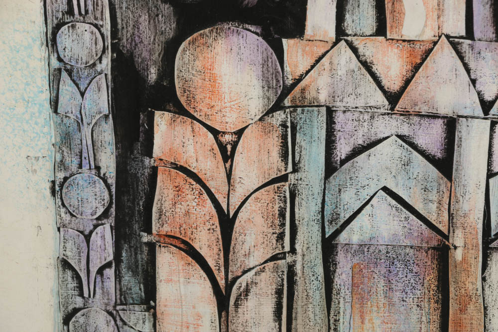 Blair Lent Mixed Media Collage