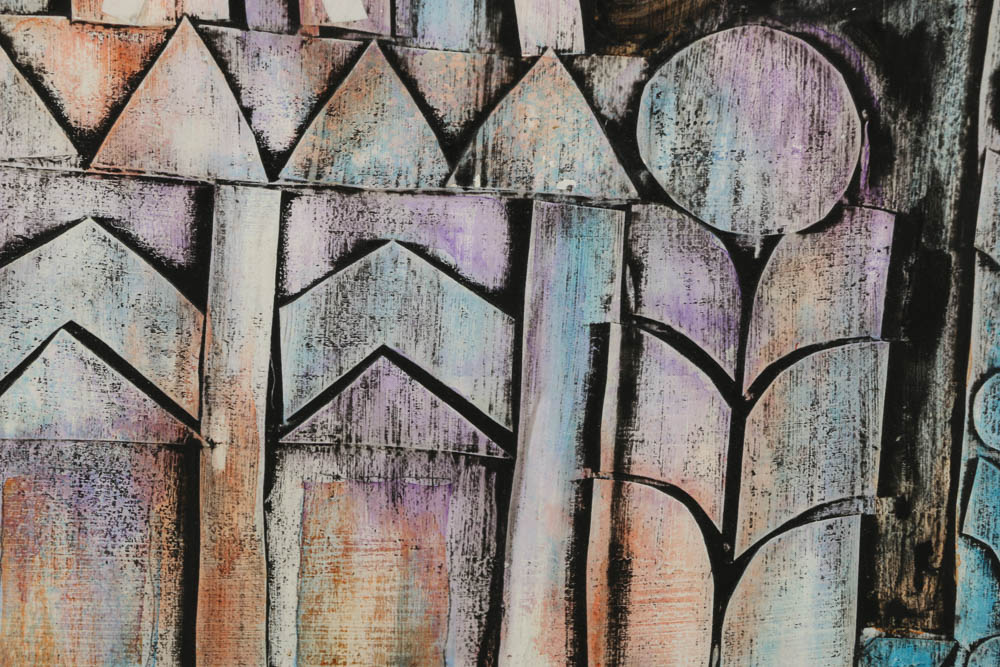 Blair Lent Mixed Media Collage