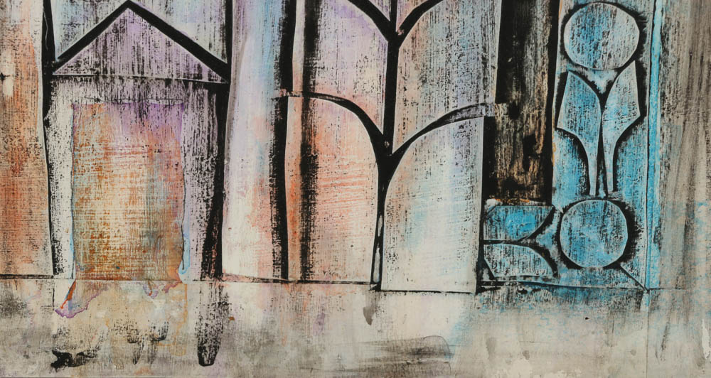 Blair Lent Mixed Media Collage