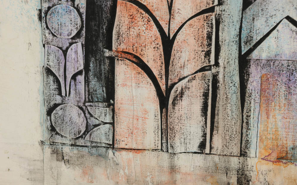 Blair Lent Mixed Media Collage