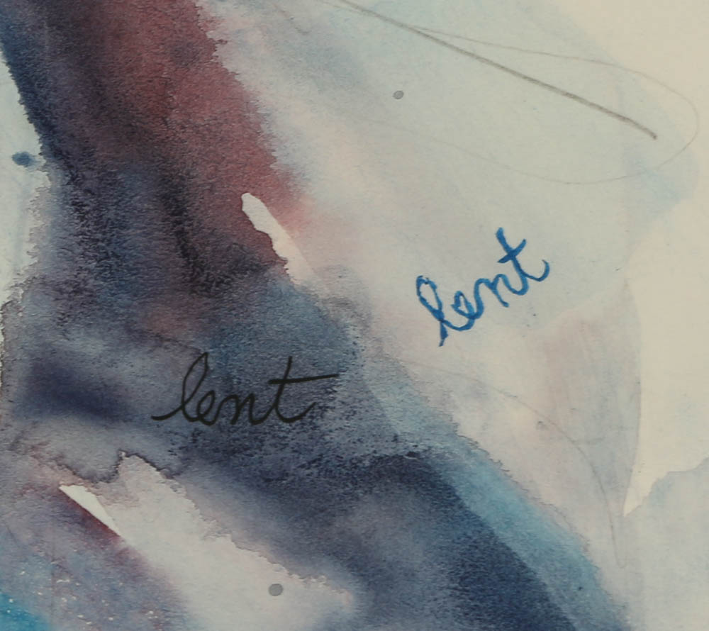 Blair Lent Watercolor