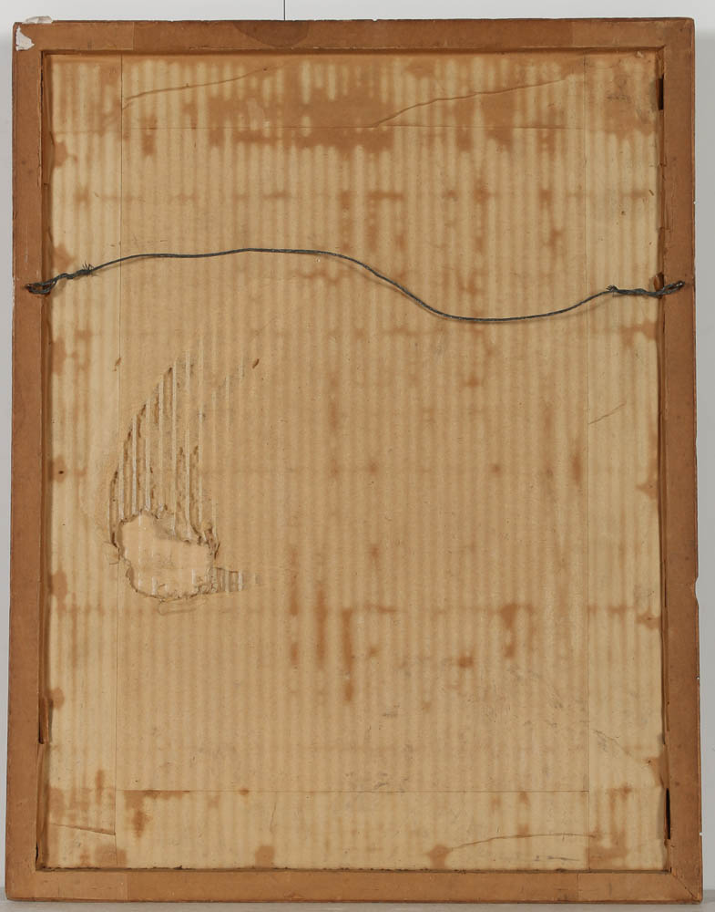 Arthur Bowen Davies Charcoal Drawing on Paper of a Female Figure