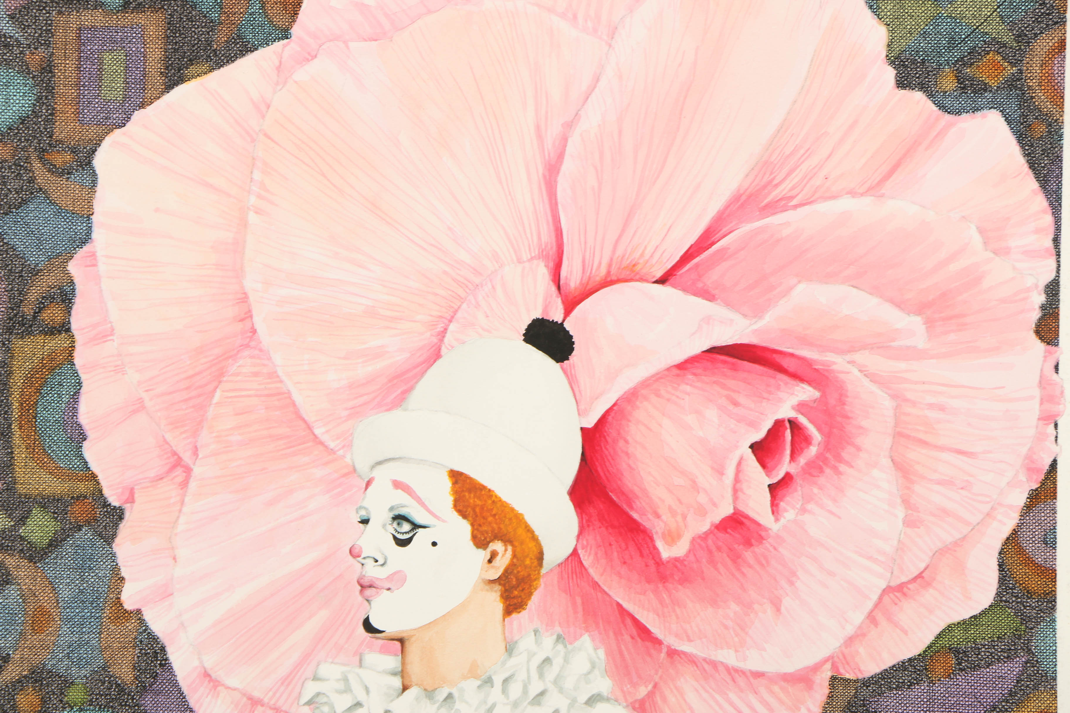 Ben Black Mixed Media Painting