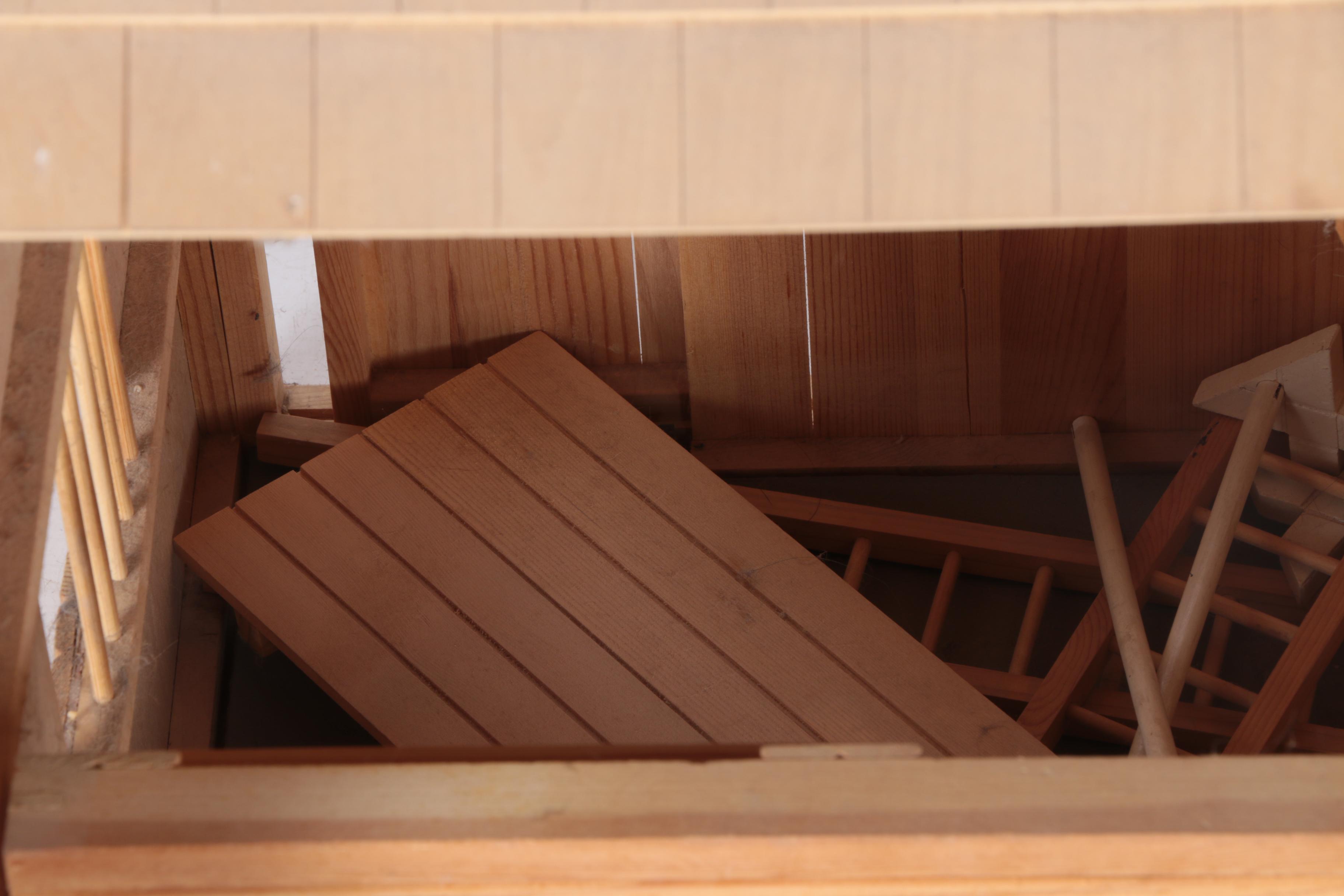 Wood Horse Stable Set