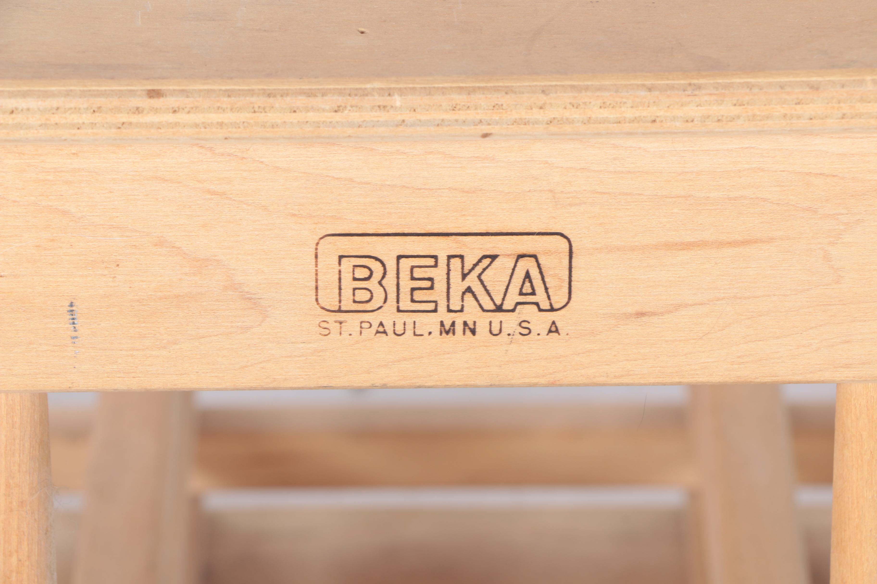 Wood Horse Stable Set