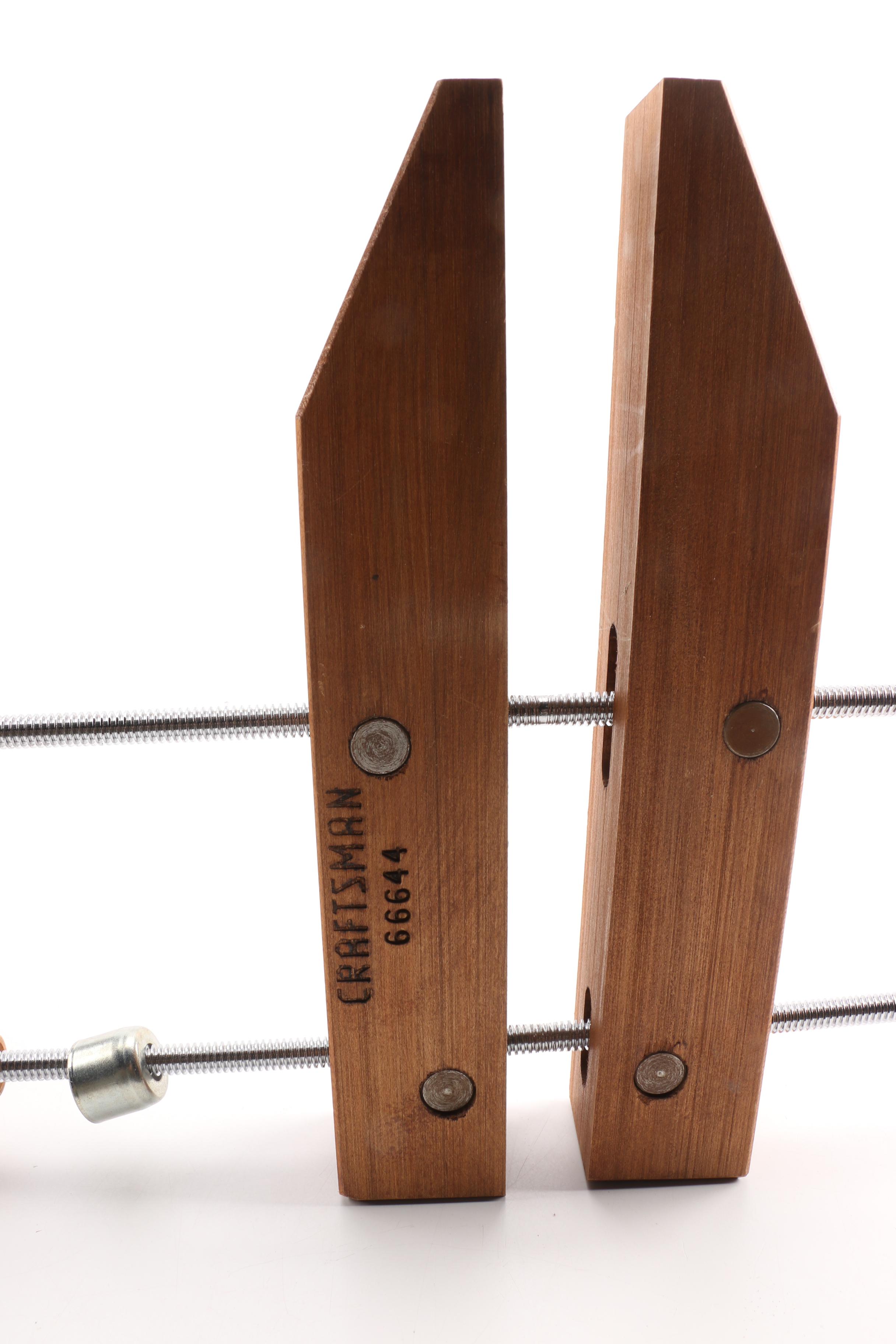 Clamps Including Sliding Arm Locking, C-Clamp and Hand Screw Clamps