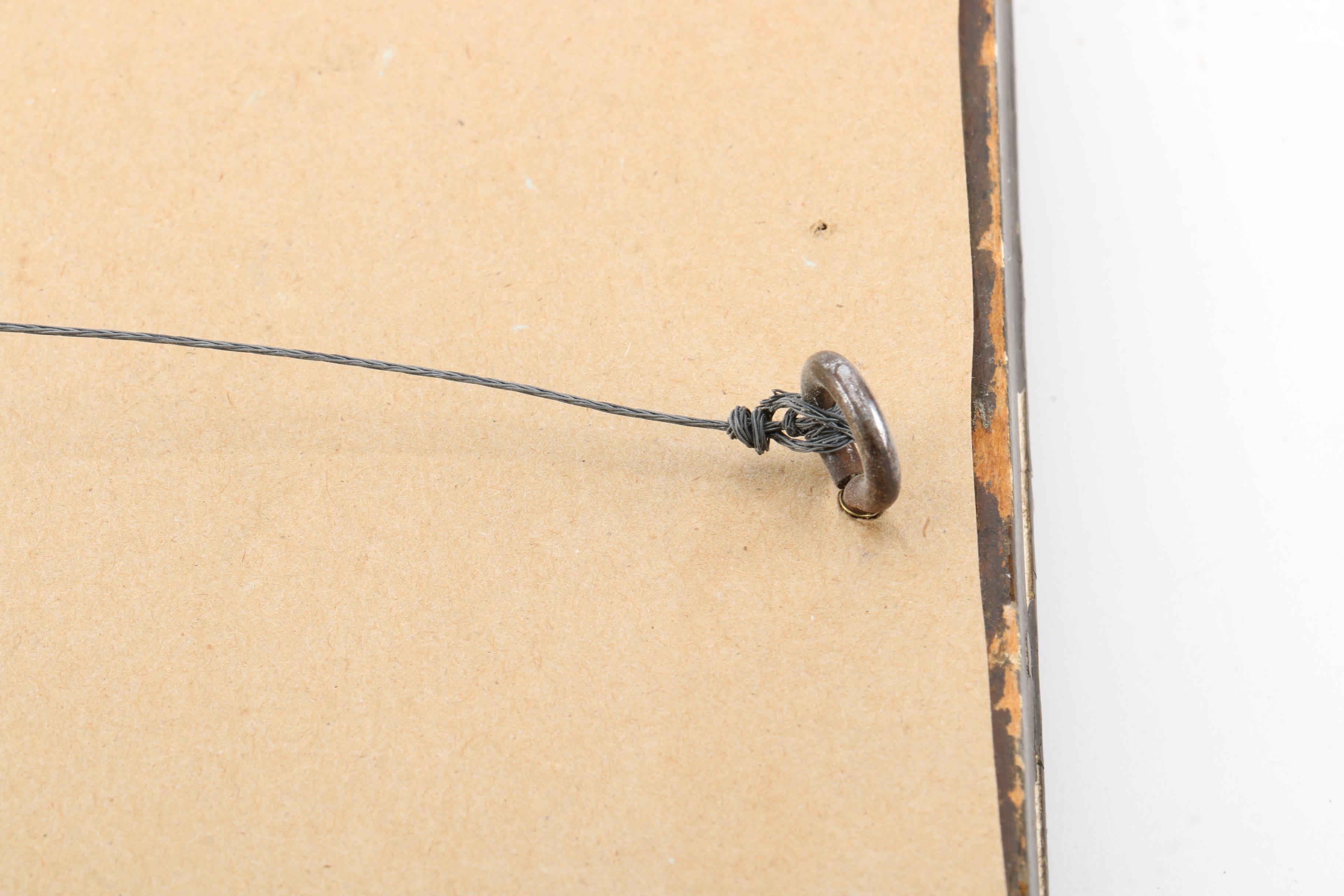 Gold-Tone Carved Wooden Mirror