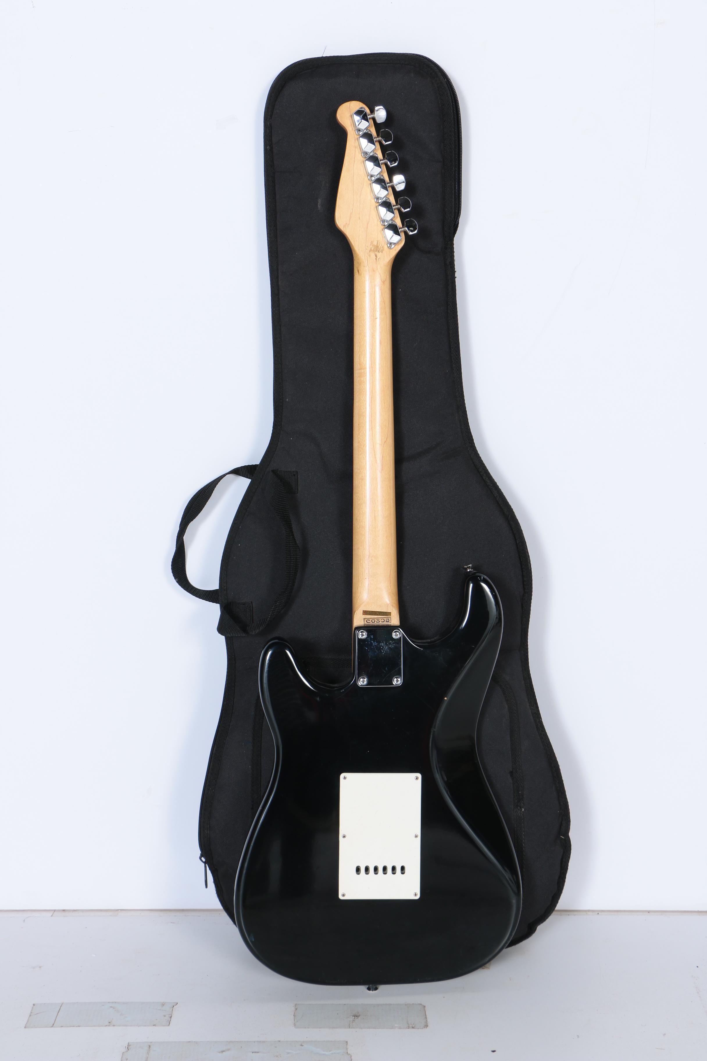 Lotus Strat Style Electric Guitar and Case