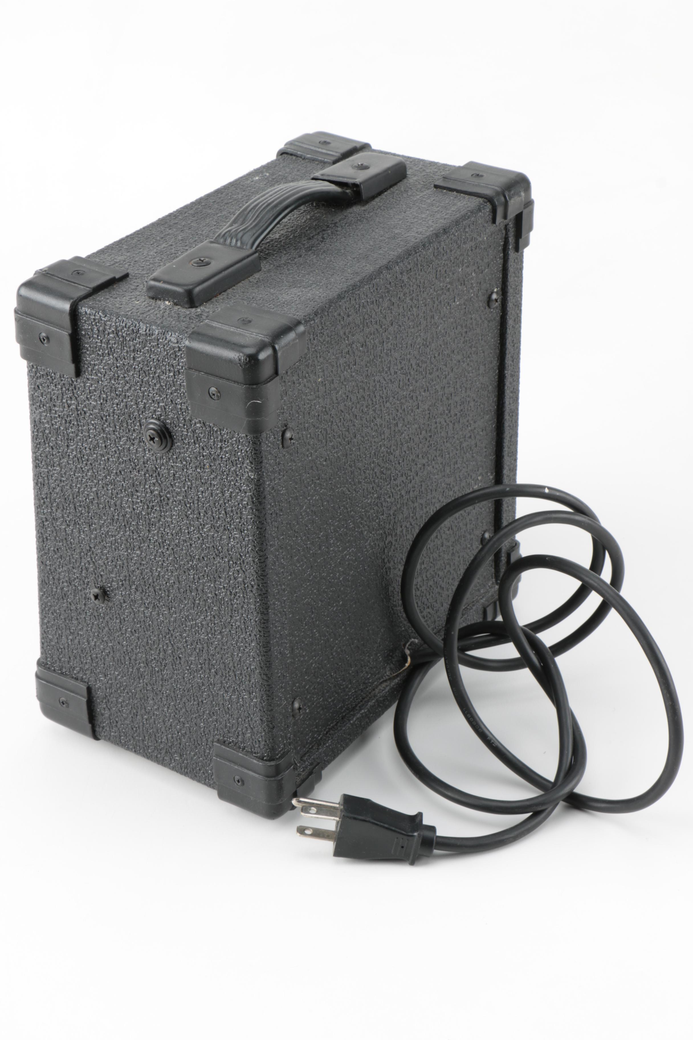 Fender and Gorilla Guitar Amplifiers and Behringer Headphone Amplifier