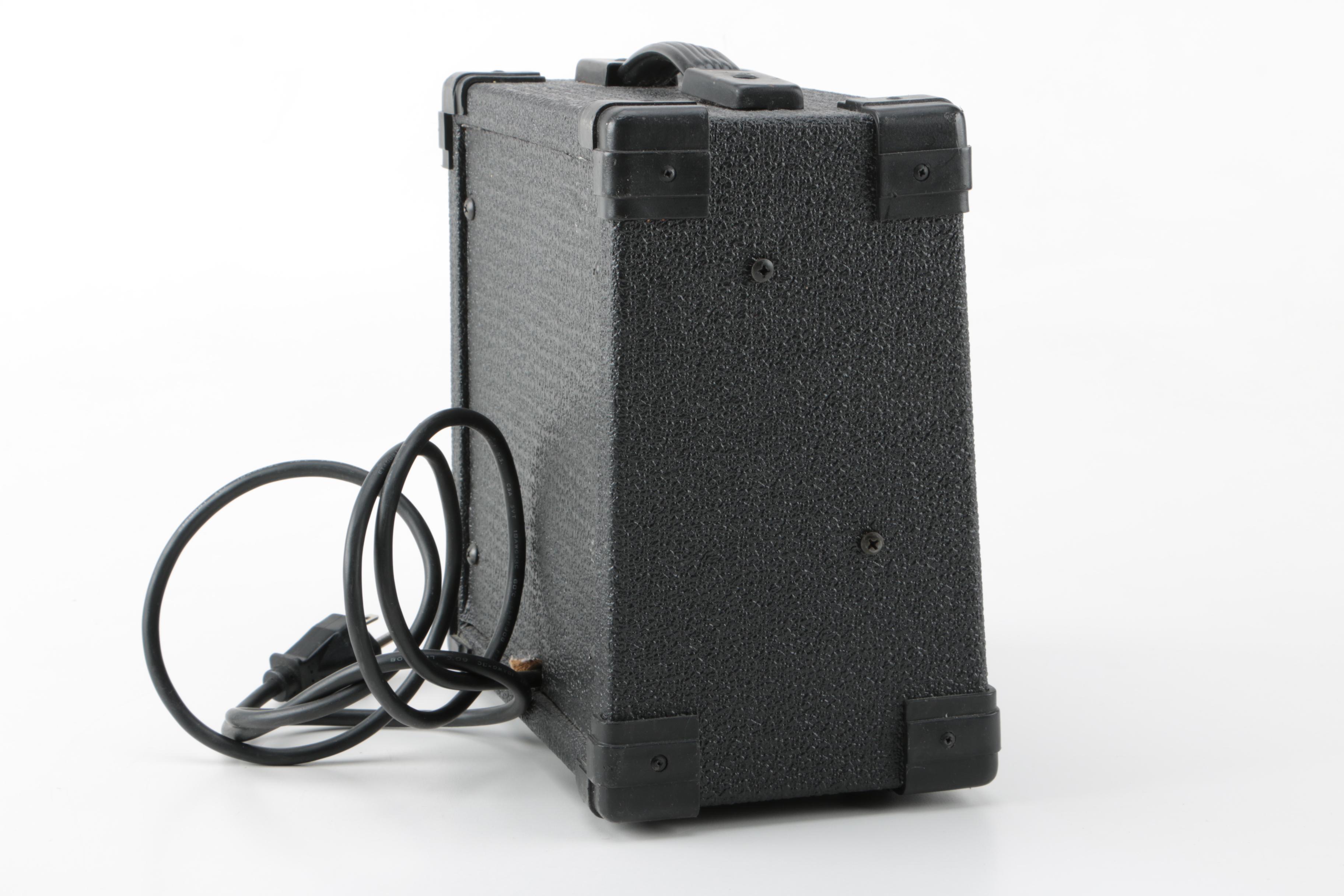 Fender and Gorilla Guitar Amplifiers and Behringer Headphone Amplifier