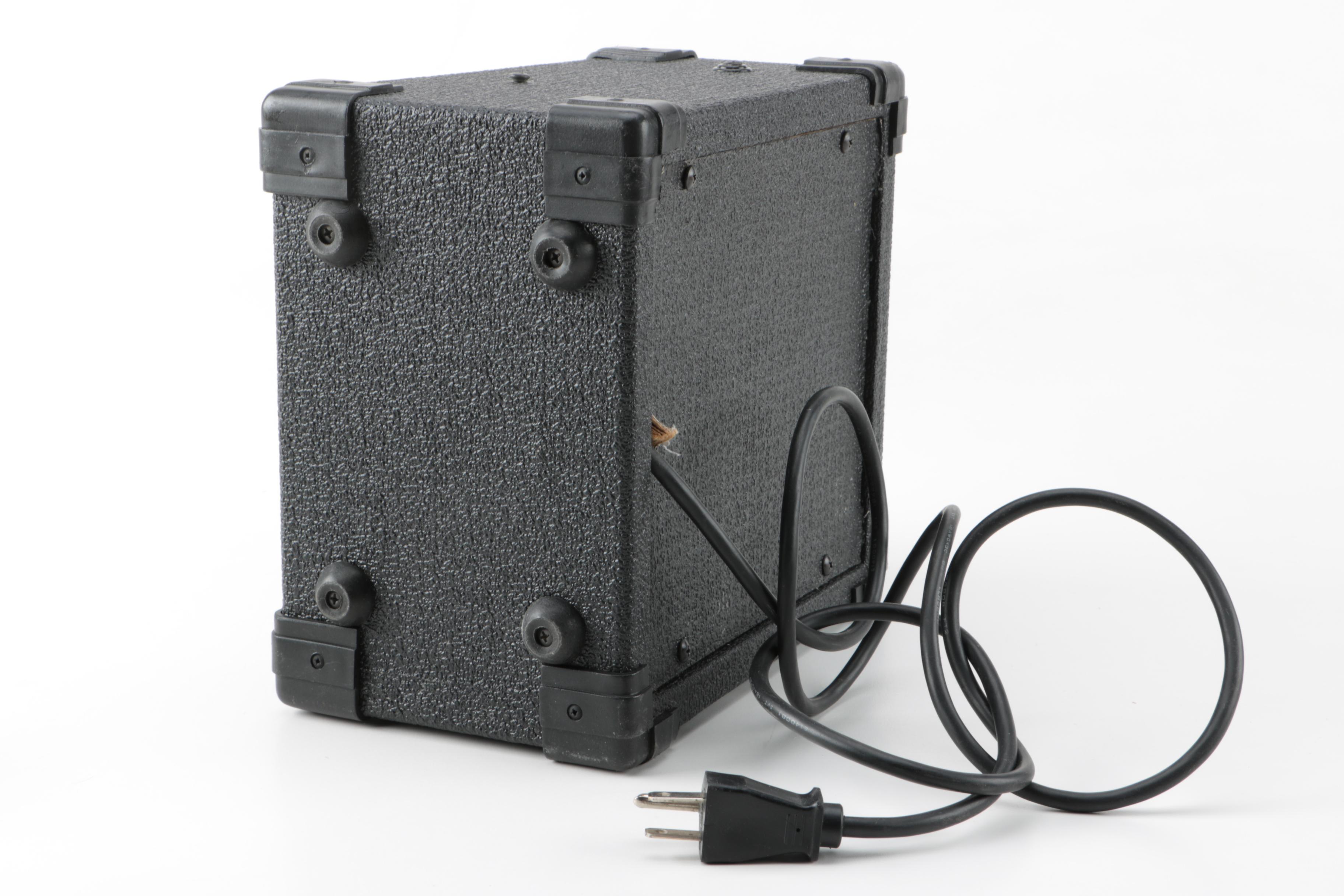 Fender and Gorilla Guitar Amplifiers and Behringer Headphone Amplifier