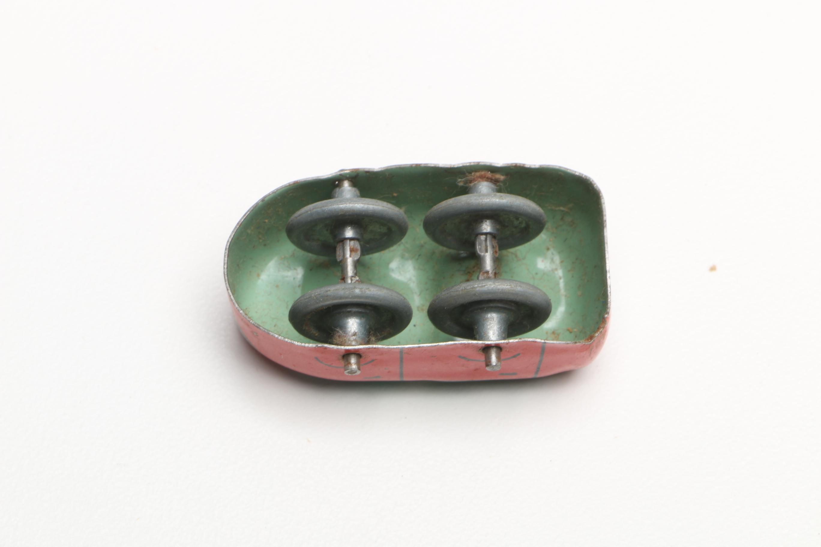 Circa 1950s J. Chein Tin Toy Roller Coaster Toy