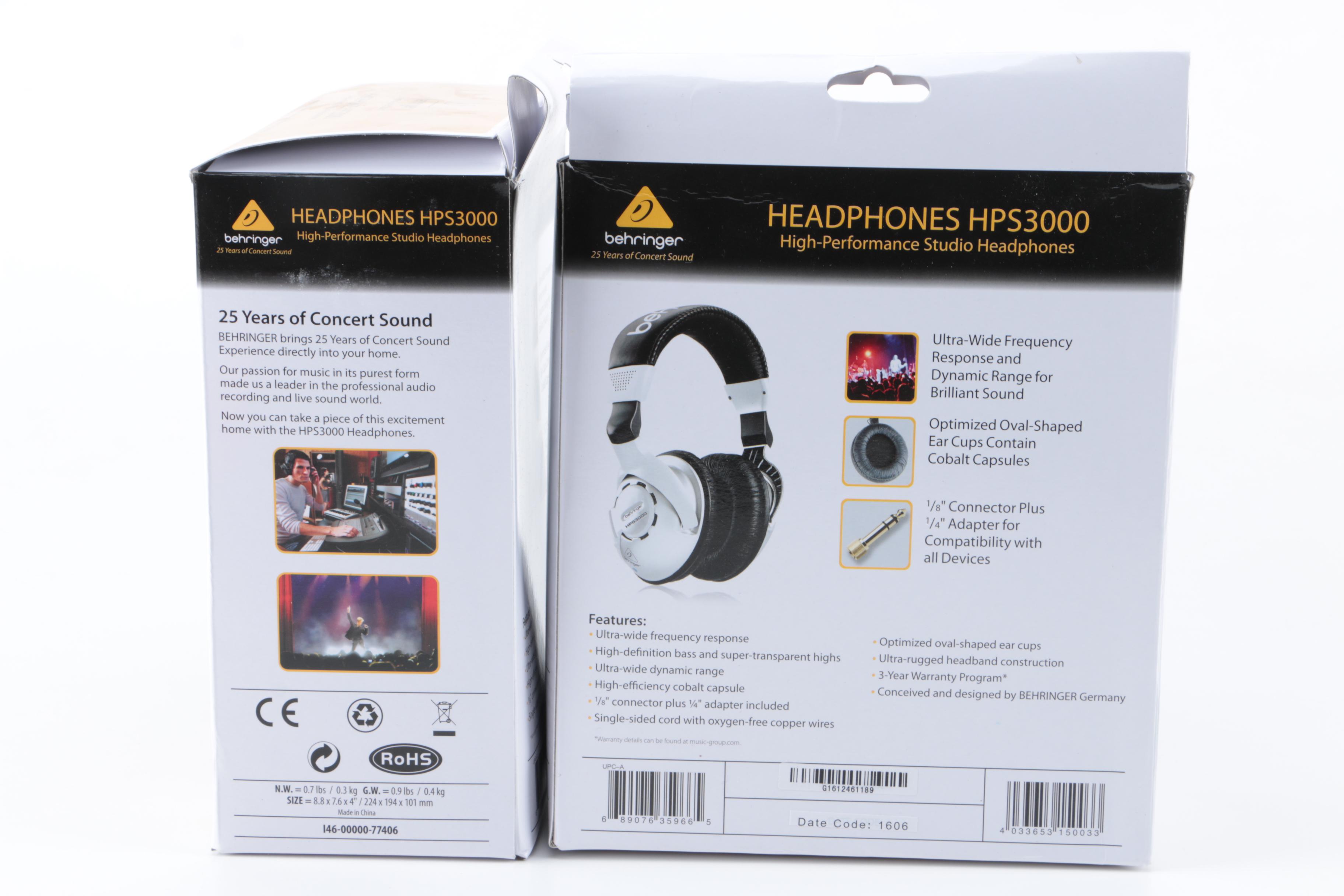 iPod Touch with Behringer Headphones, iKlip Xpand and Accessories