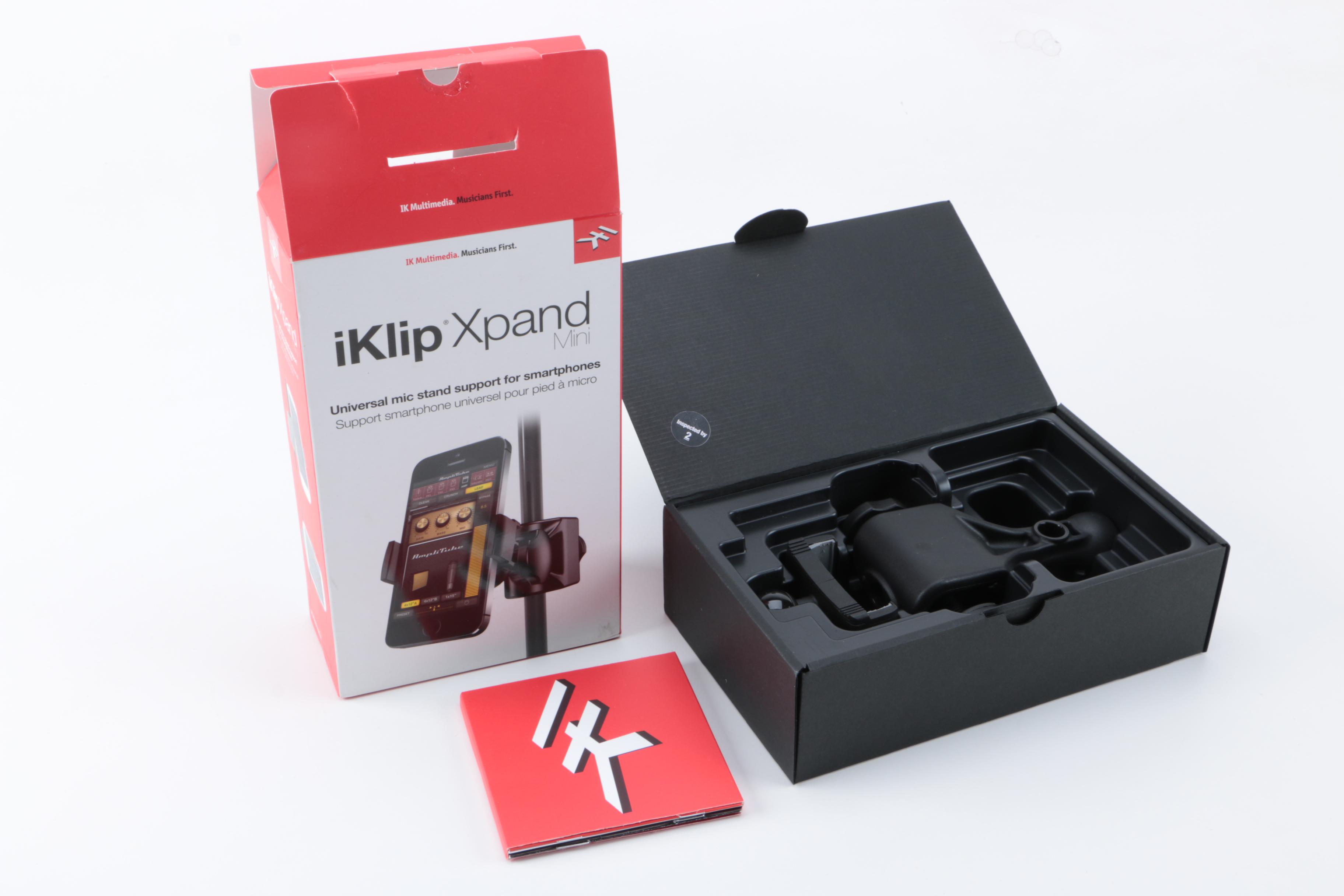 iPod Touch with Behringer Headphones, iKlip Xpand and Accessories