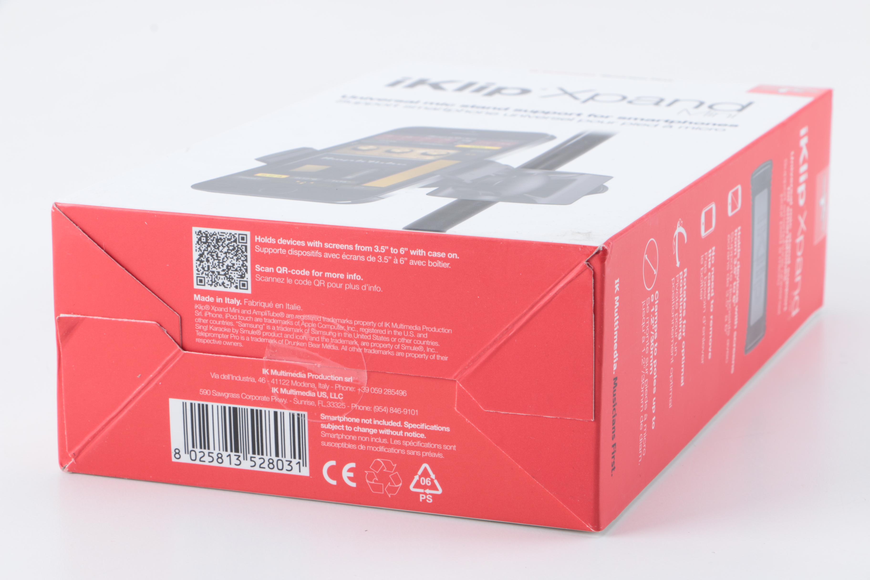 iPod Touch with Behringer Headphones, iKlip Xpand and Accessories