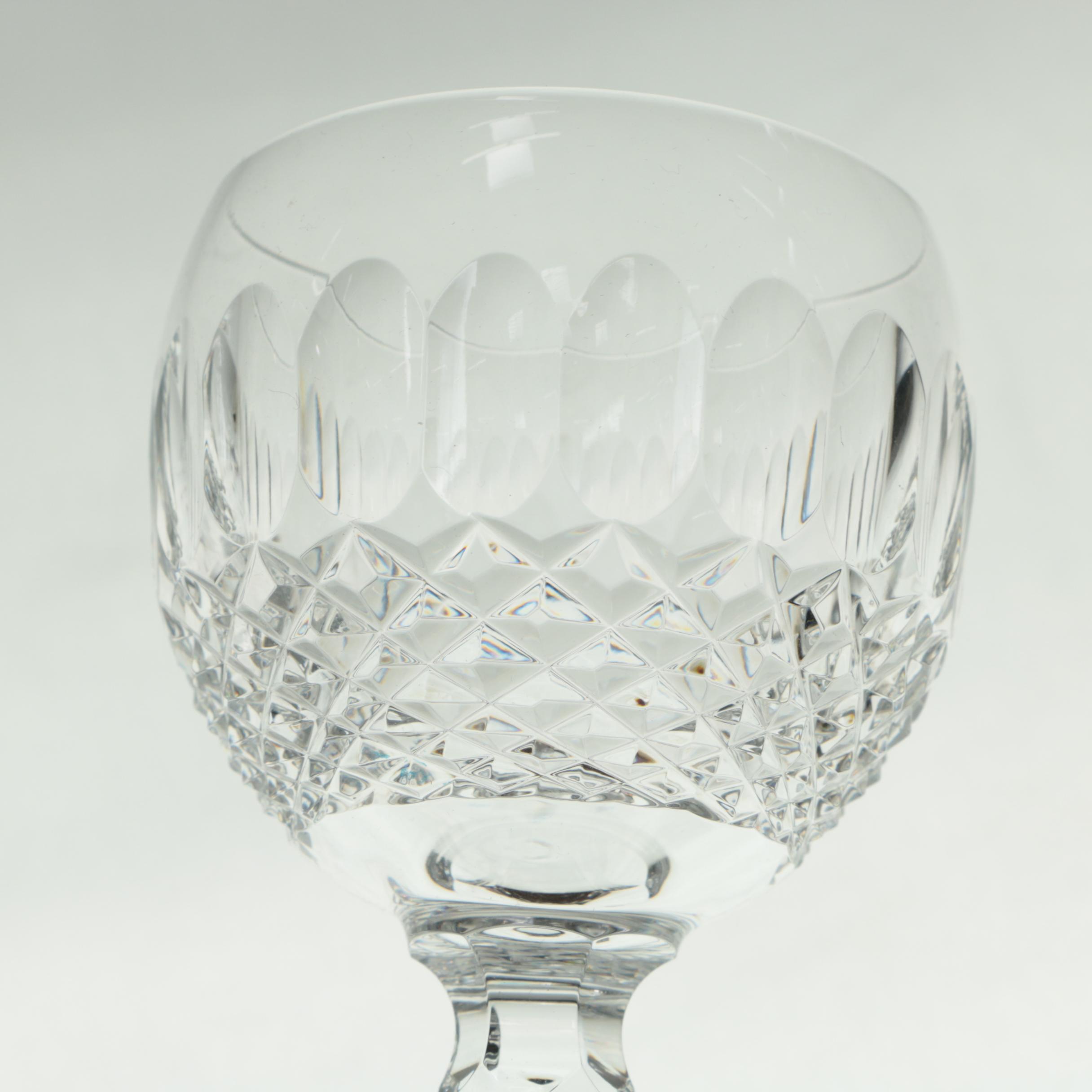 Waterford Crystal "Colleen" Wine Hock Glasses