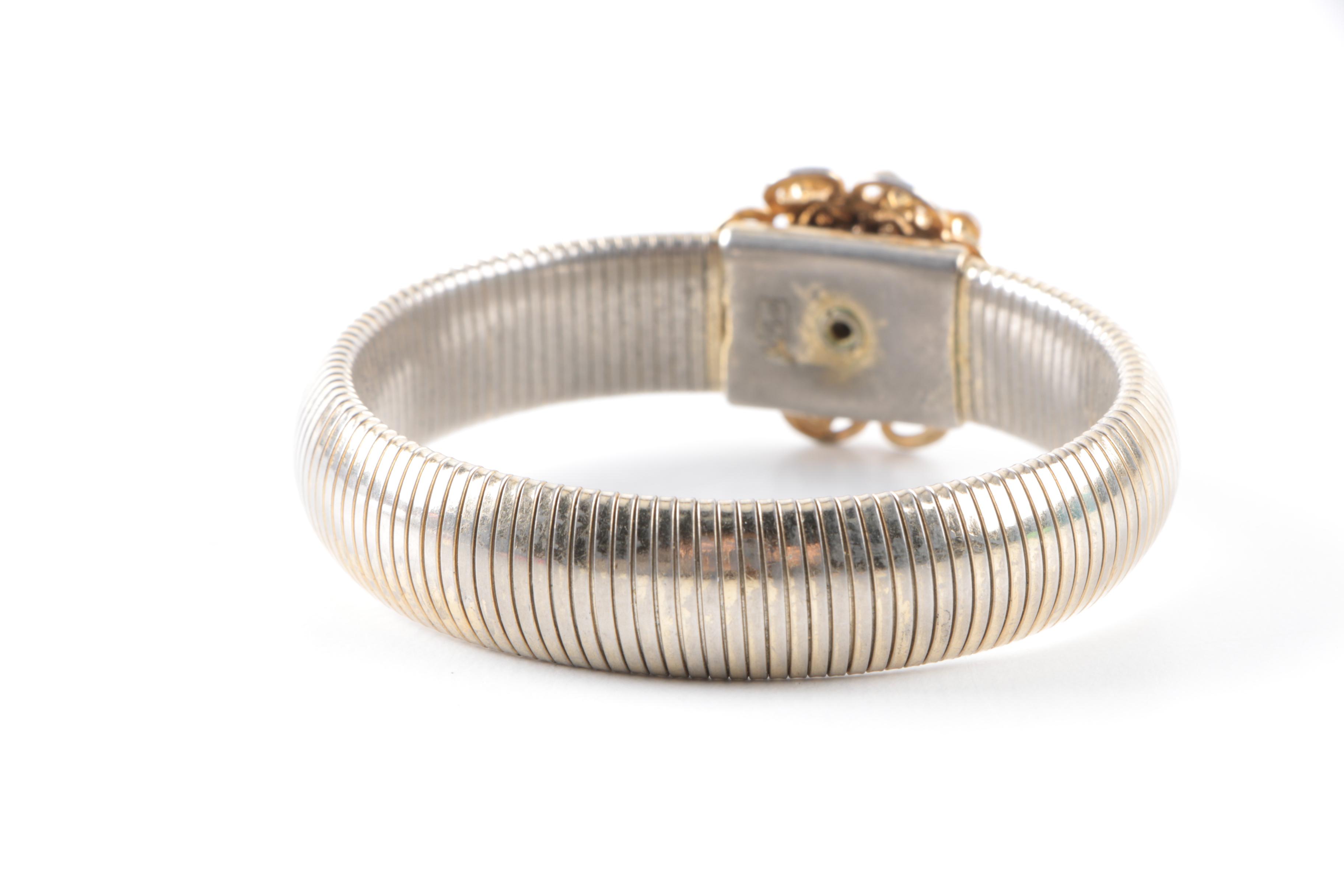 Assorted Costume Jewelry Including a Coro Bracelet