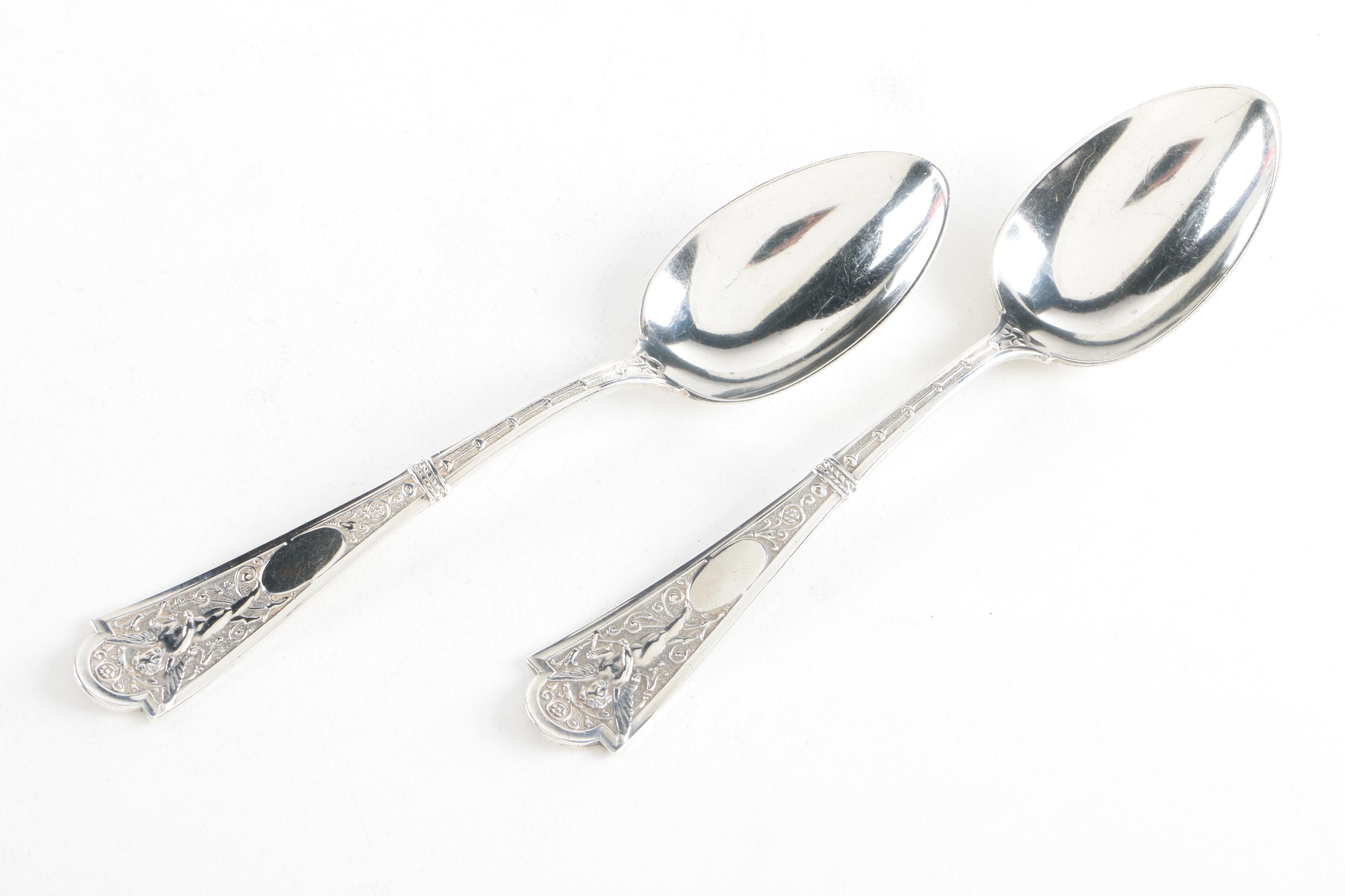 Gorham "Lancaster", 1957 Purcell Brothers and Other Sterling Silver Spoons