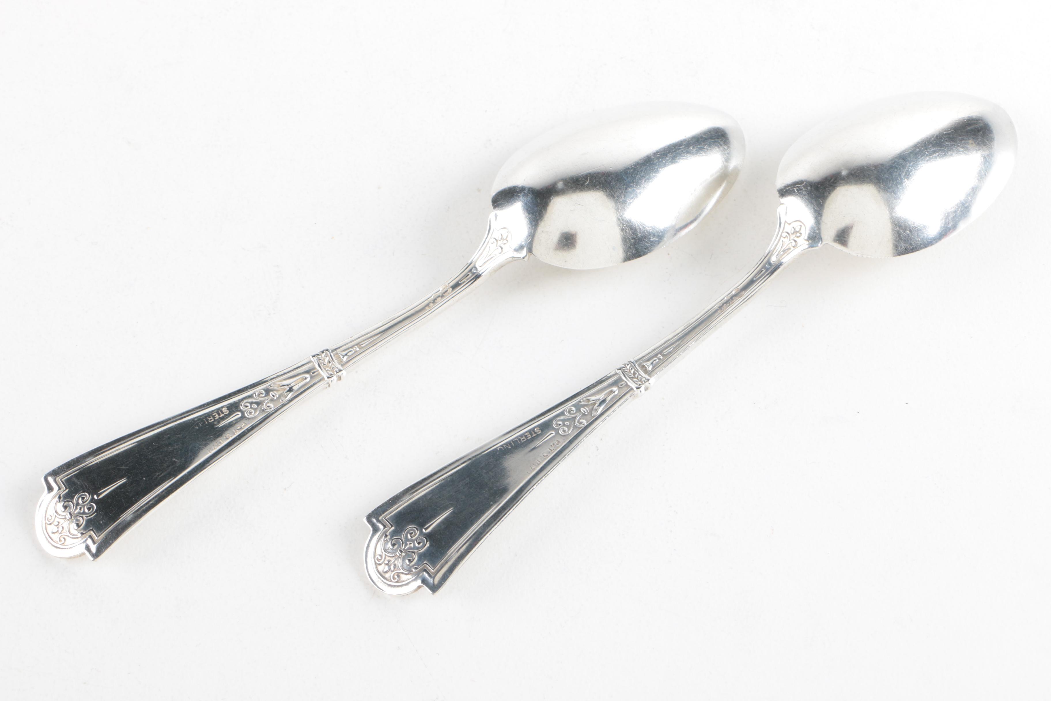Gorham "Lancaster", 1957 Purcell Brothers and Other Sterling Silver Spoons