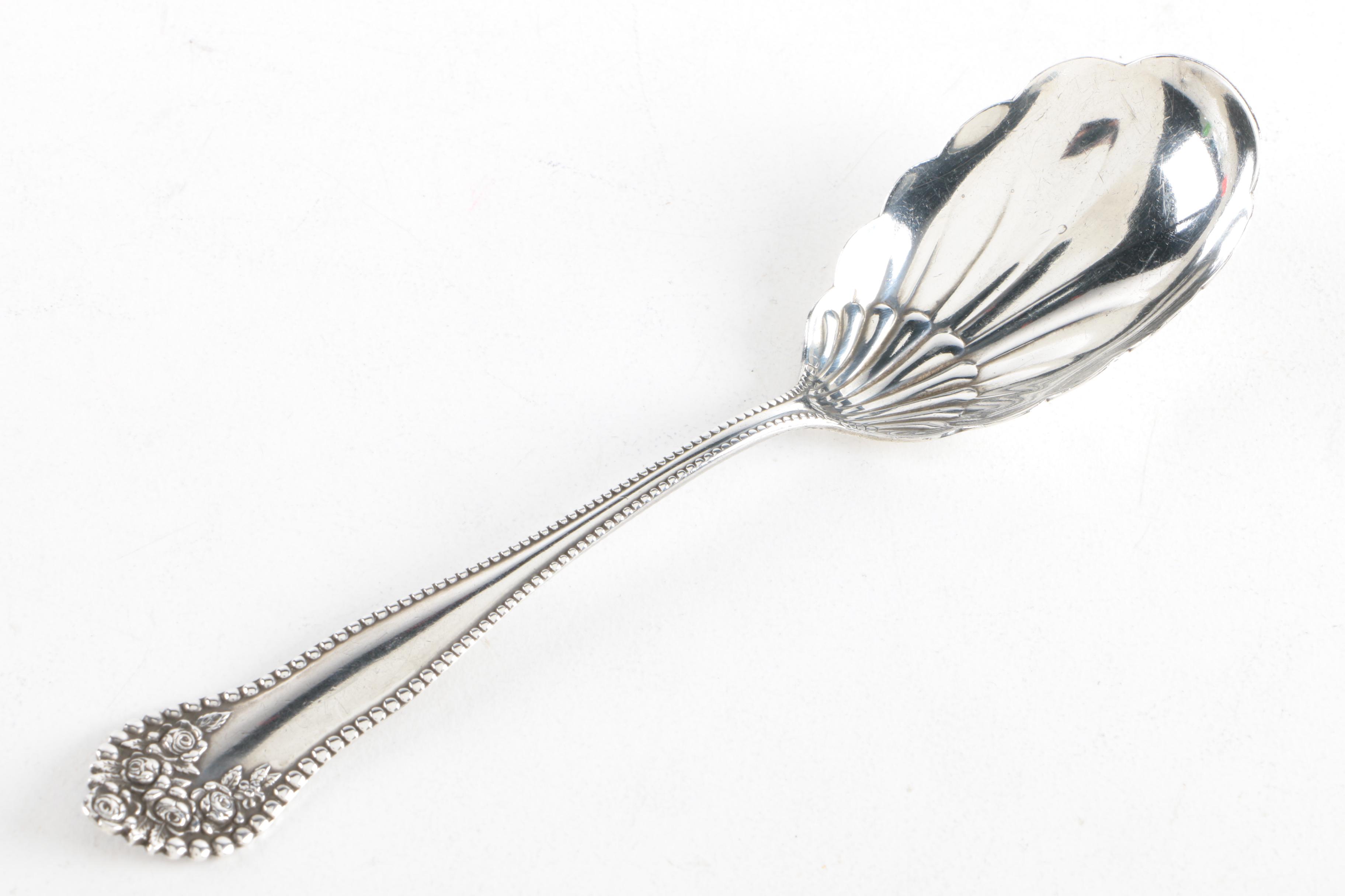 Gorham "Lancaster", 1957 Purcell Brothers and Other Sterling Silver Spoons