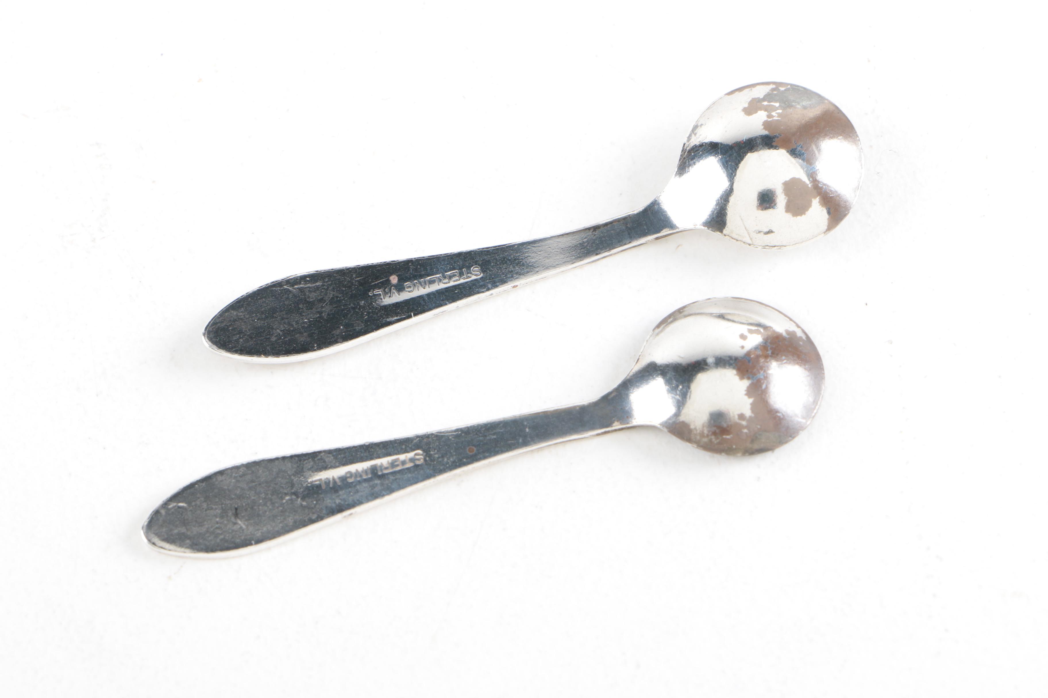 Gorham "Lancaster", 1957 Purcell Brothers and Other Sterling Silver Spoons