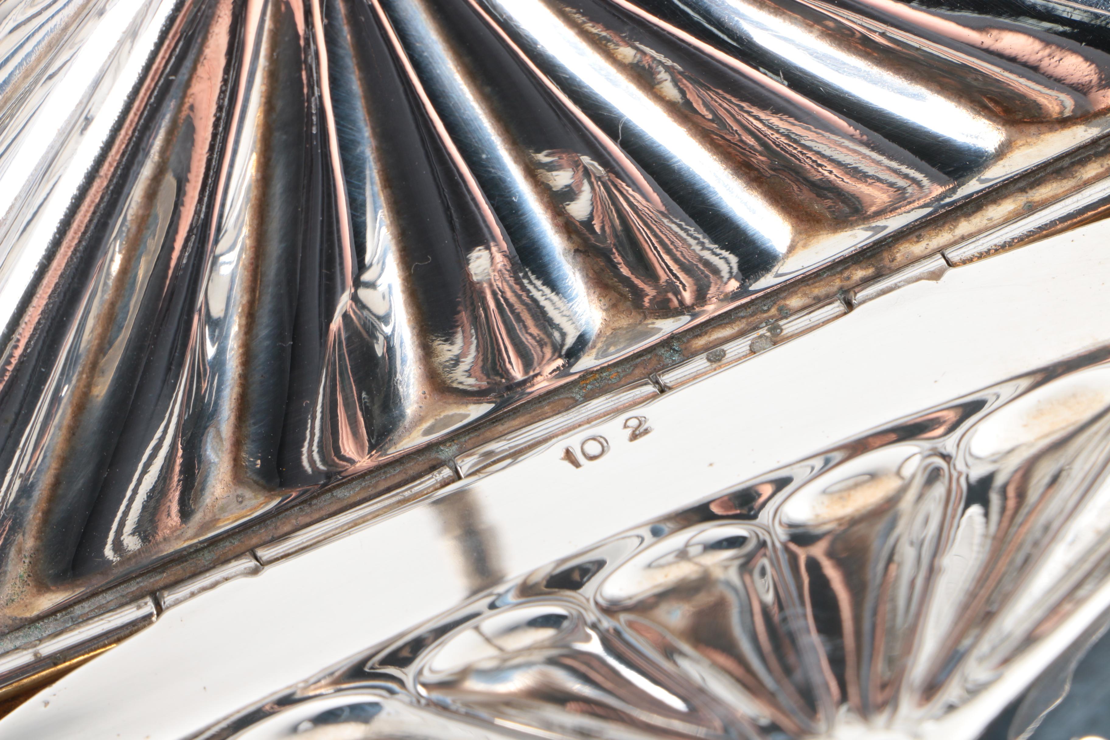 William Adams English Silver Plate Biscuit Warmer