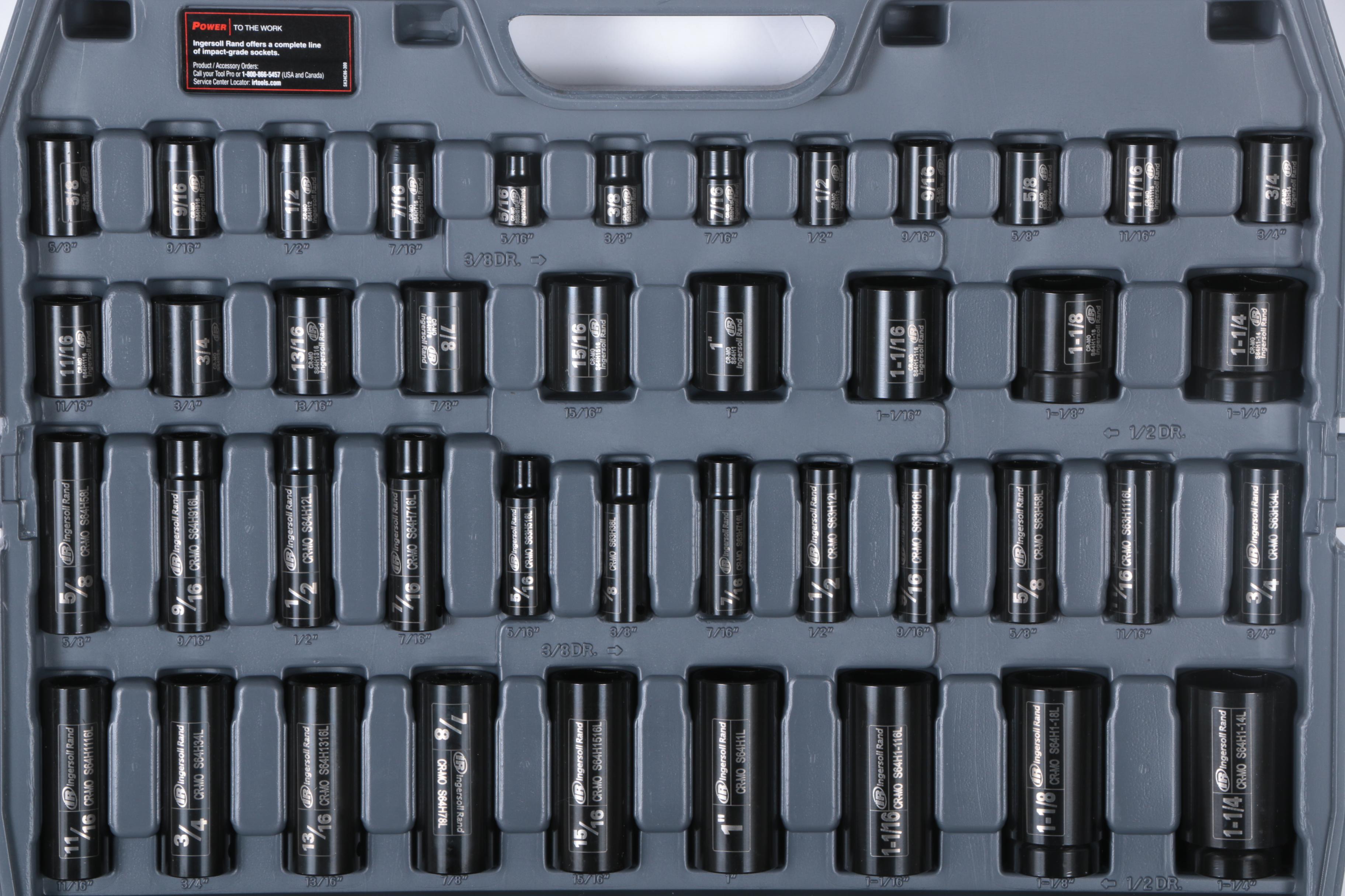 Ingersoll Rand MEGA Impact Socket Set